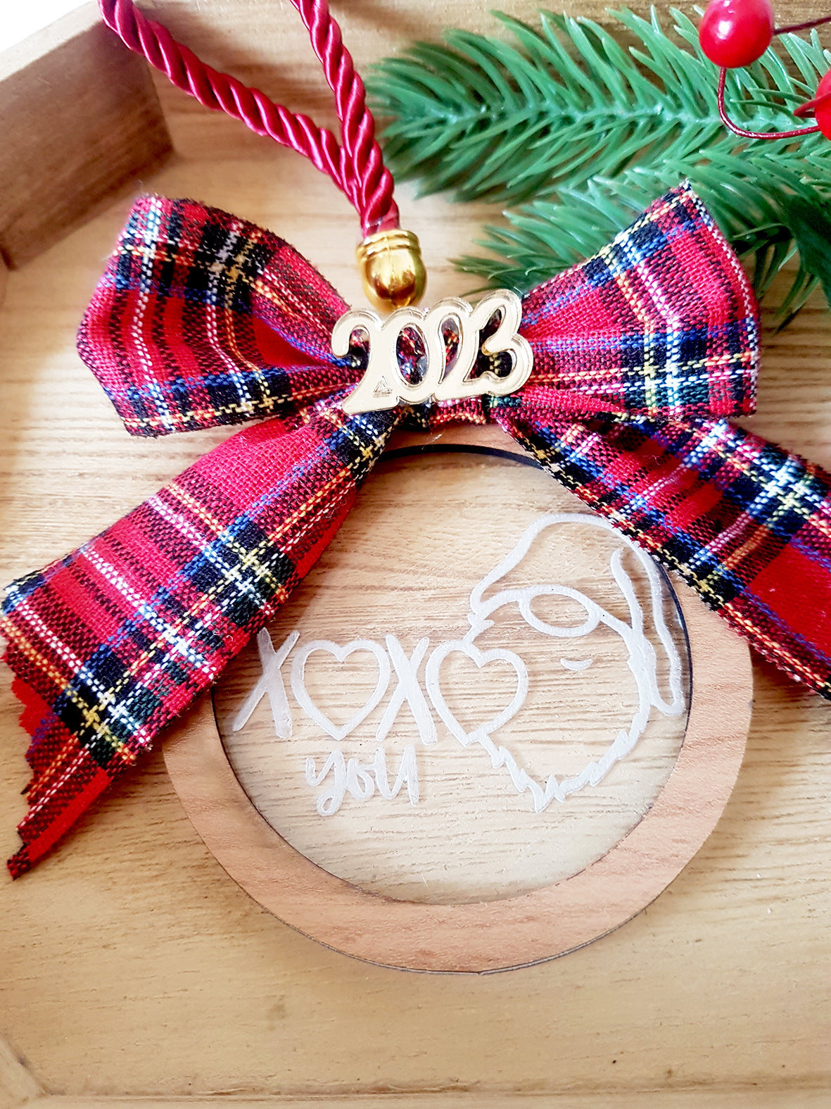 Κρεμαστά ξύλινα γούρια Wishes σε 3 σχέδια - So Cute by Dimi