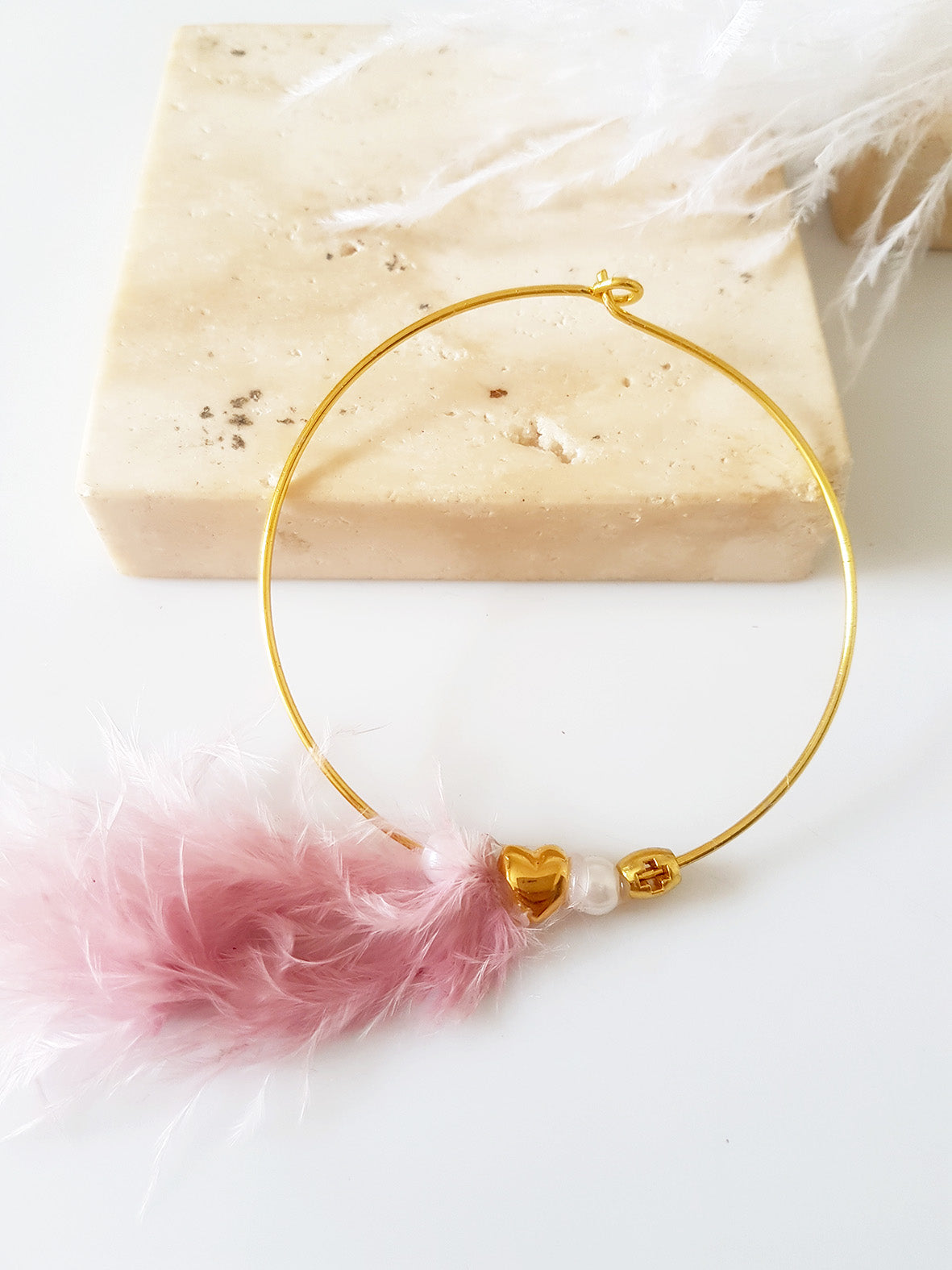 Μαρτυρικό μεταλλικό βραχιόλι με φτερό, σε συσκευασία 50 τεμαχίων - So Cute by Dimi