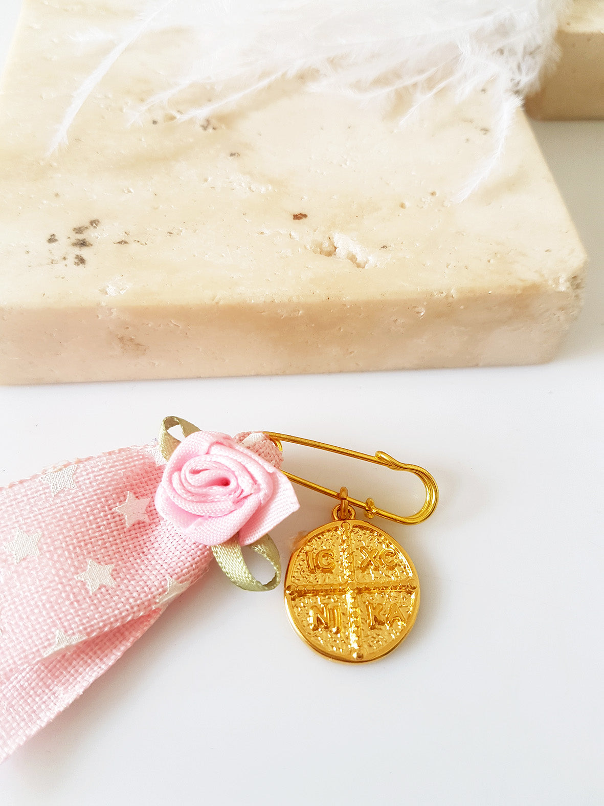 Μαρτυρικό παραμάνα με κωνσταντινάτο, σε συσκευασία 50 τεμαχίων - So Cute by Dimi