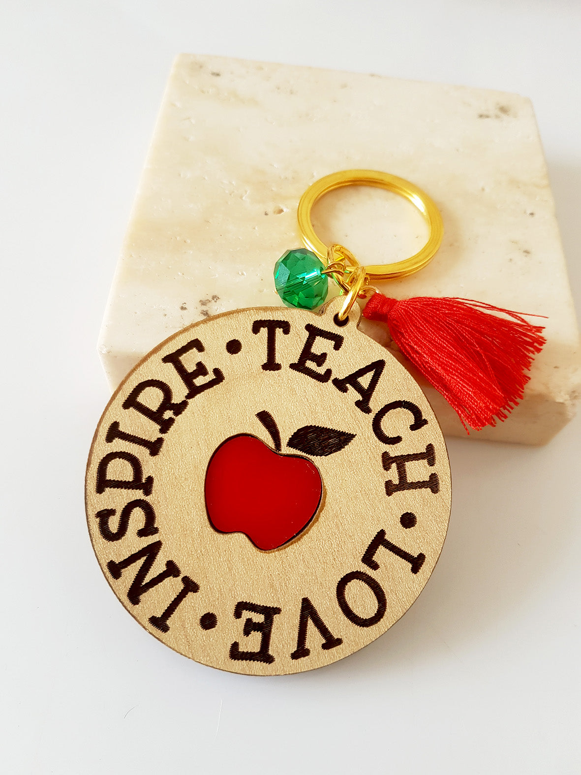 Μπρελόκ Teach-Love-Inspire - So Cute by Dimi