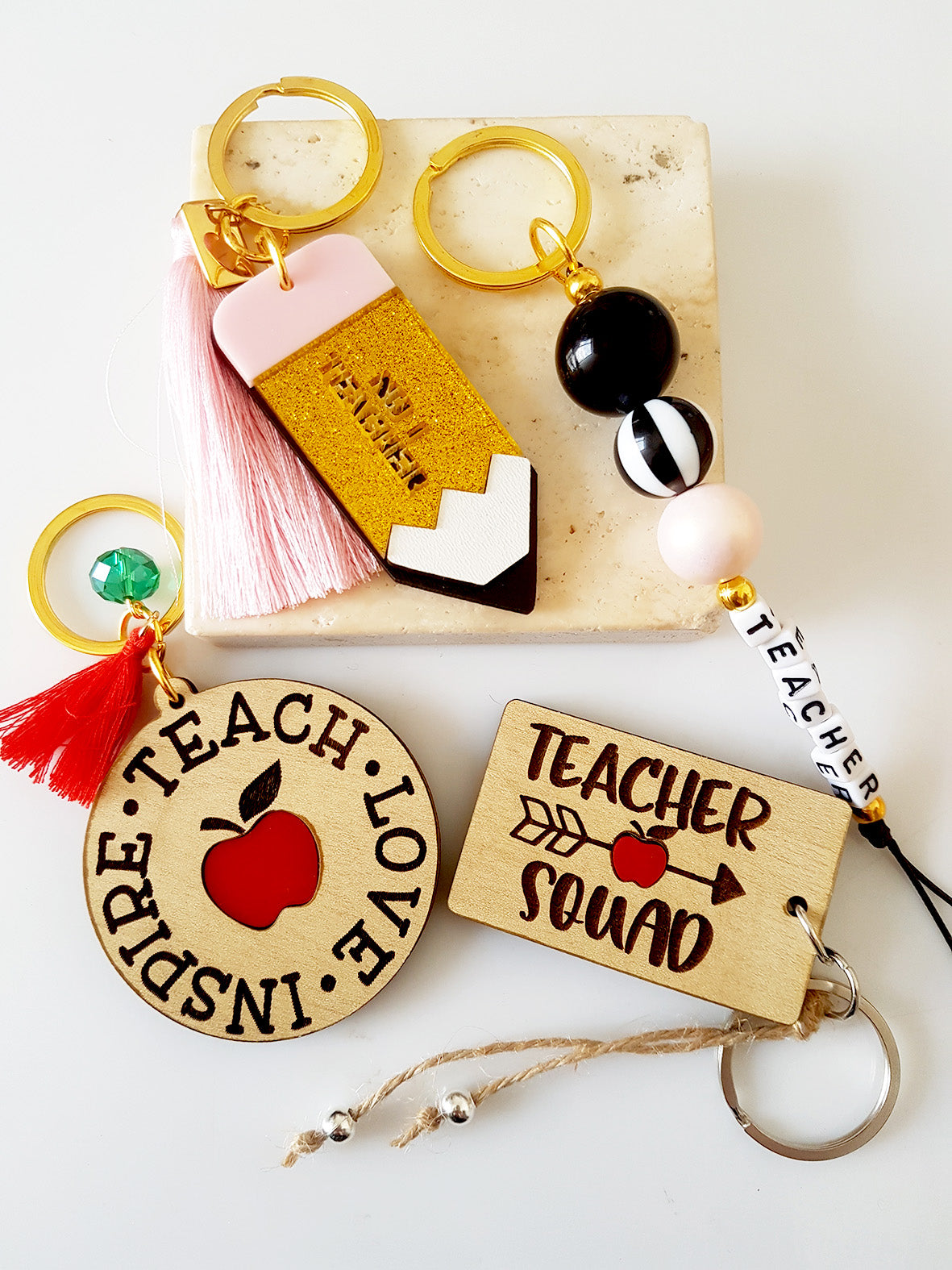 Μπρελόκ Teacher Squad - So Cute by Dimi