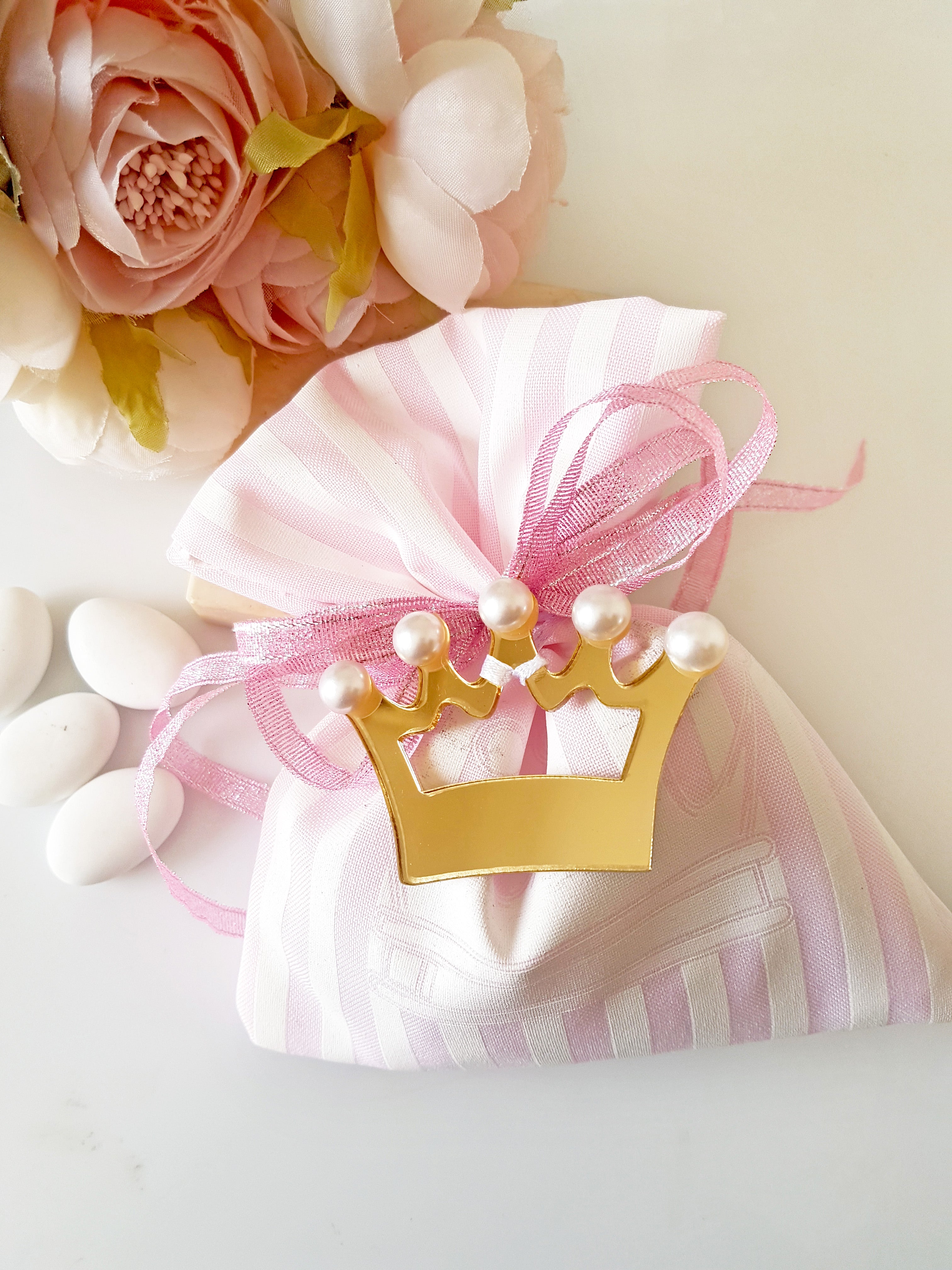 Μπομπονιέρα βάπτισης Princess - So Cute by Dimi