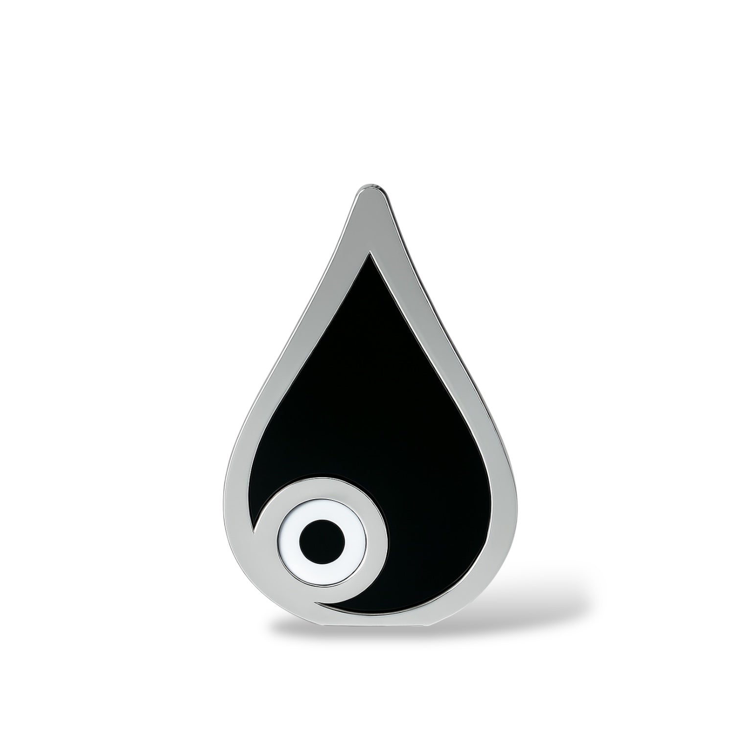 Χειροποίητο γούρι μάτι δάκρυ plexiglass καθρέφτη χρυσό & ασημί με λευκό ή μπλε μάτι – So Cute by Dimi