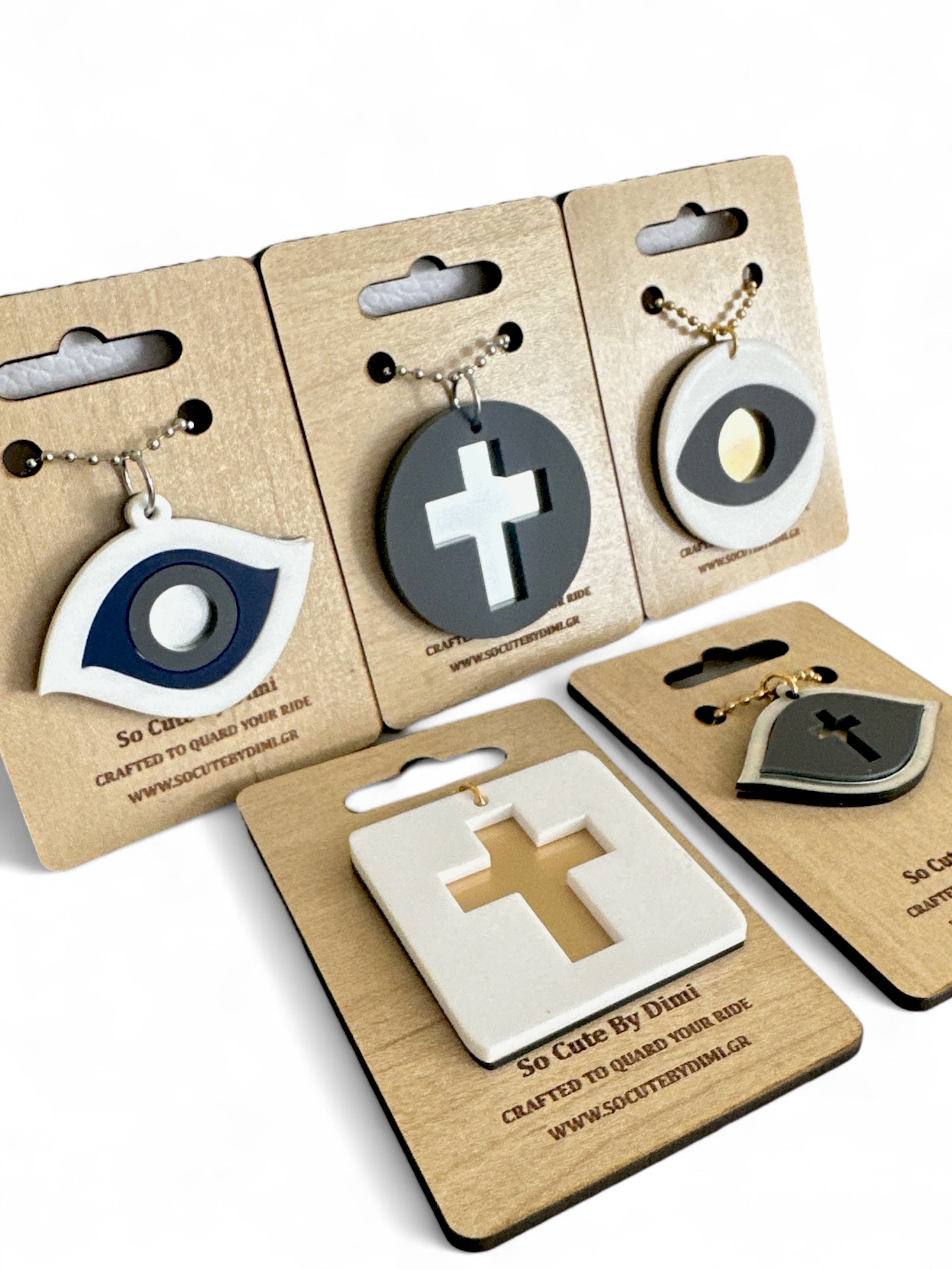 Γούρια αυτοκινήτου από τη συλλογή Drive Icons – minimal σχεδιασμός