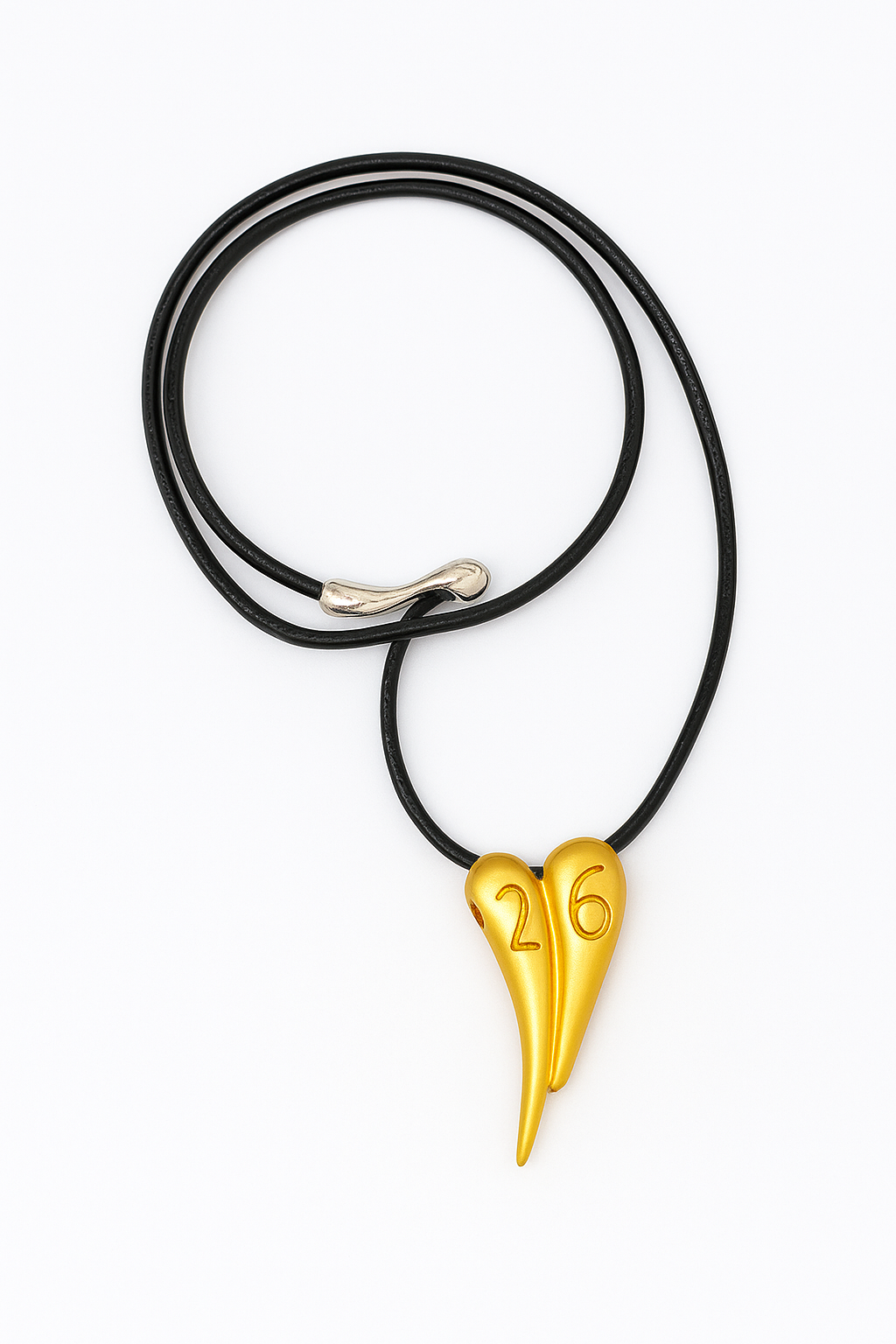 Κολιέ γούρι 2026 με διπλή καρδιά σε χρυσό, ασημί & διχρωμία – So Cute by Dimi