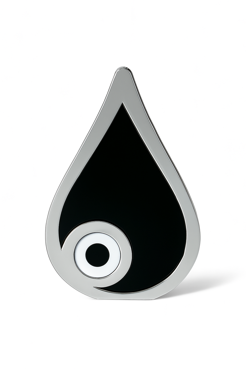 Χειροποίητο γούρι μάτι δάκρυ plexiglass καθρέφτη χρυσό & ασημί με λευκό ή μπλε μάτι – So Cute by Dimi