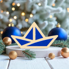 Γούρι καραβάκι από plexiglass καθρέφτη με περίγραμμα – So Cute by Dimi