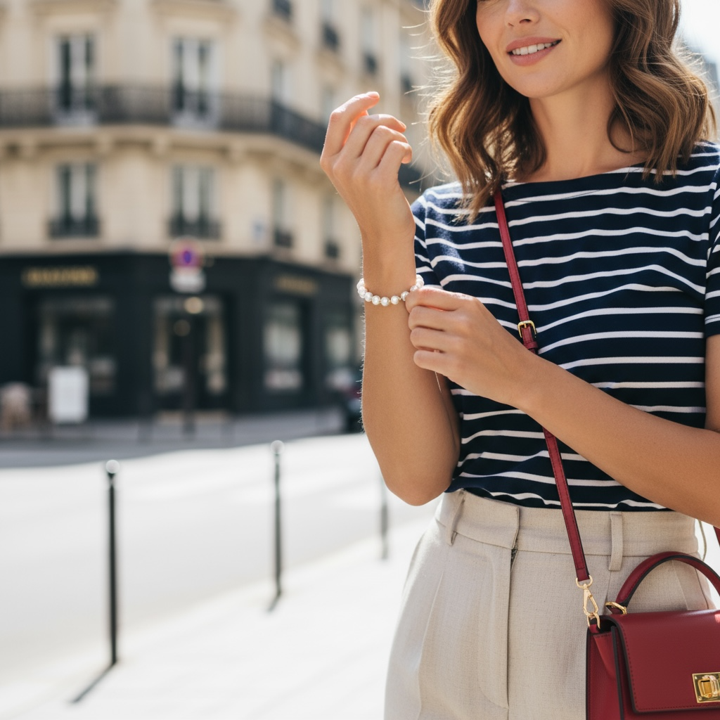 Βραχιόλι με πέρλες 8mm - So Cute by Dimi