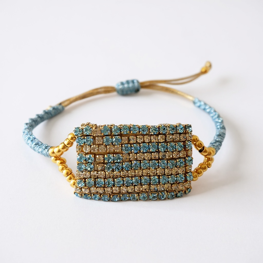 Βραχιόλι Ελληνική σημαία - So Cute by Dimi