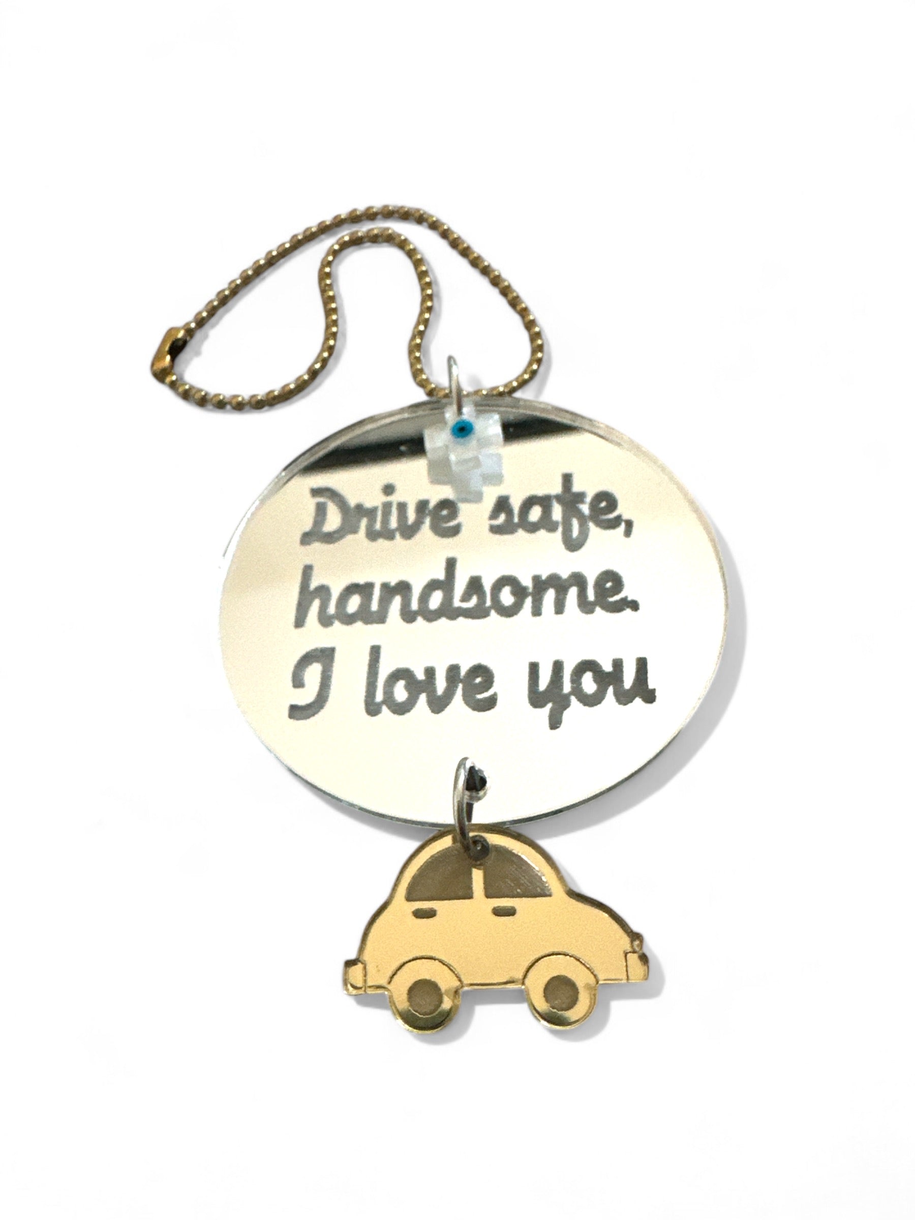 Γούρι αυτοκινήτου "Drive safe handsome" - So Cute by Dimi