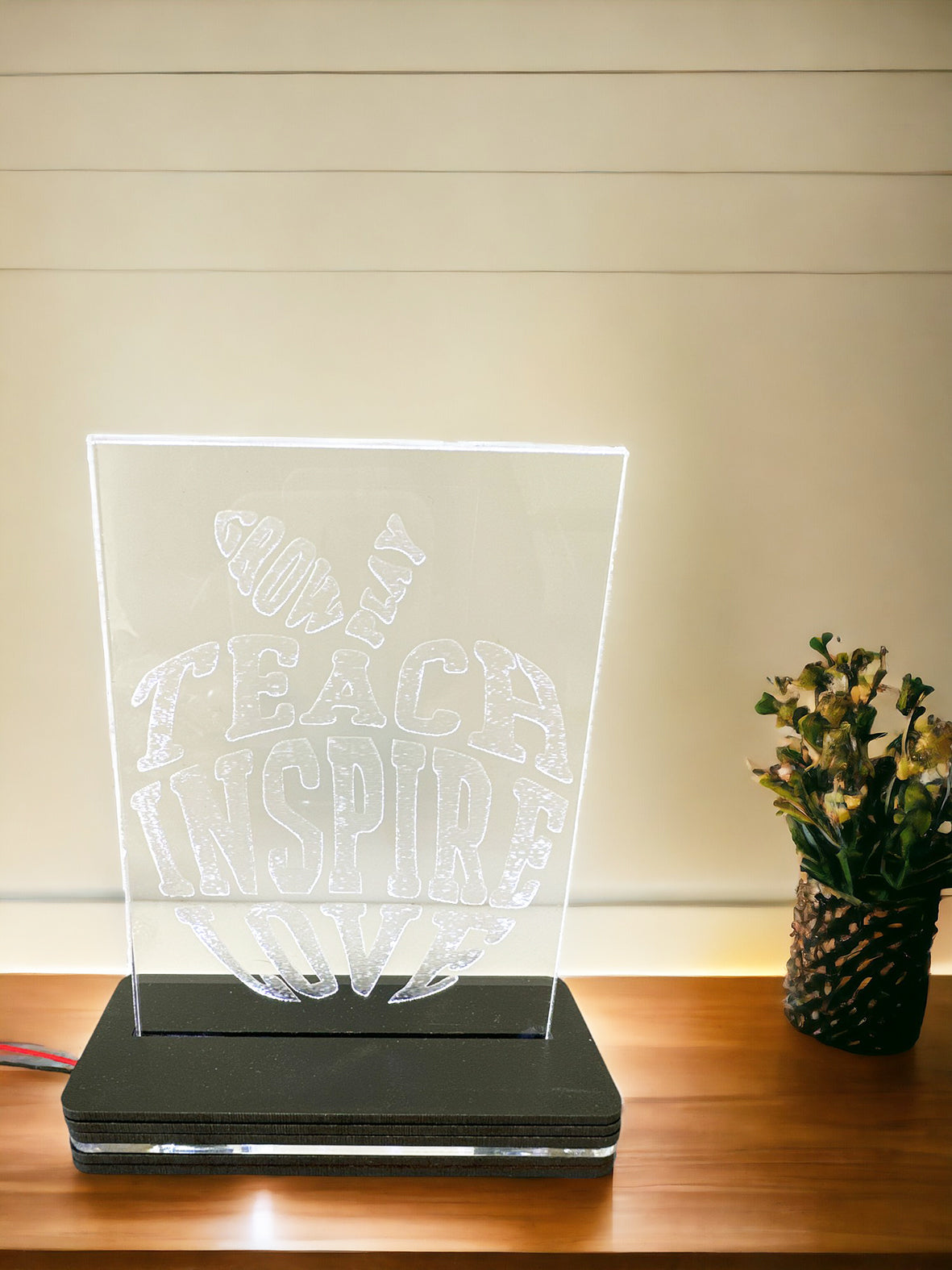 Φωτιστικό led Teach Inspire Love - So Cute by Dimi