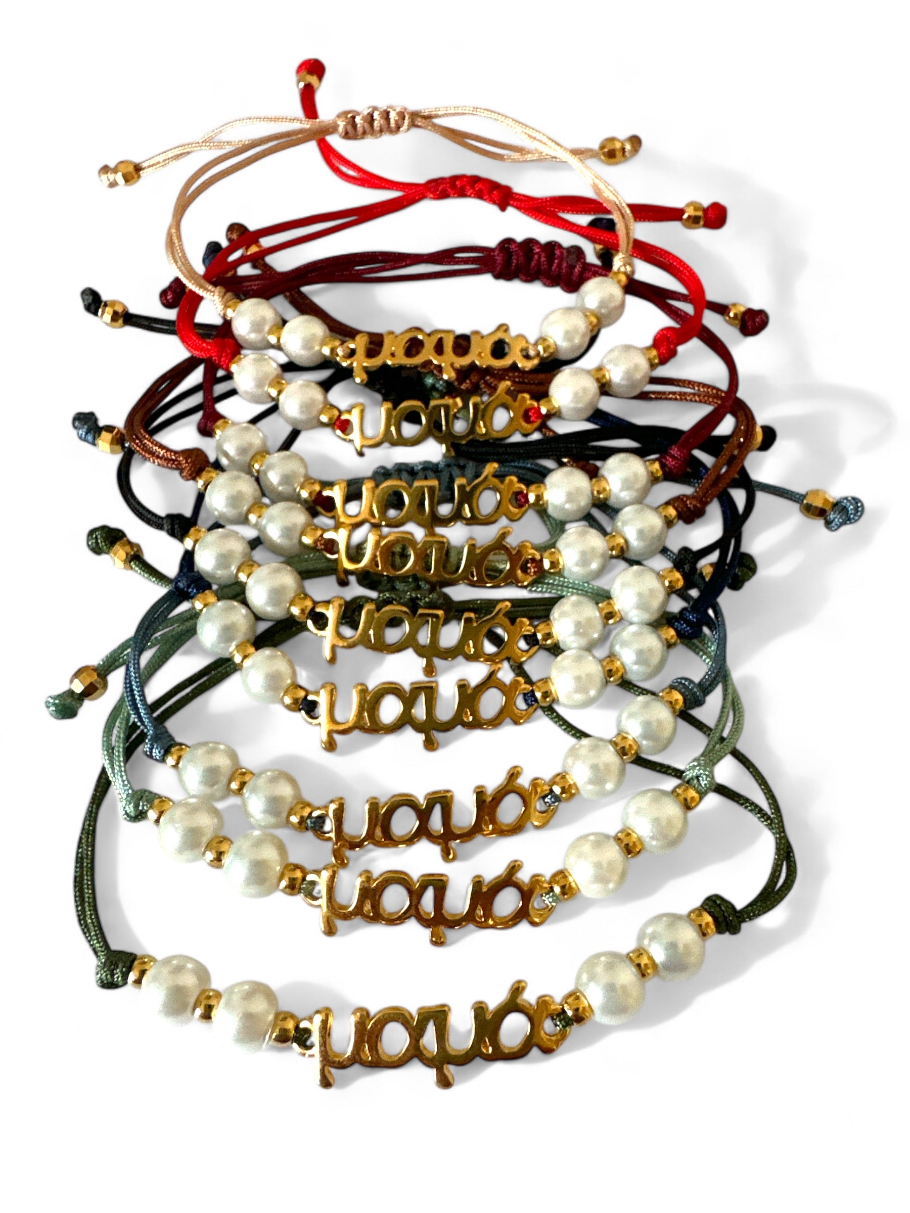 Βραχιόλι μαμά με πέρλες - So Cute by Dimi