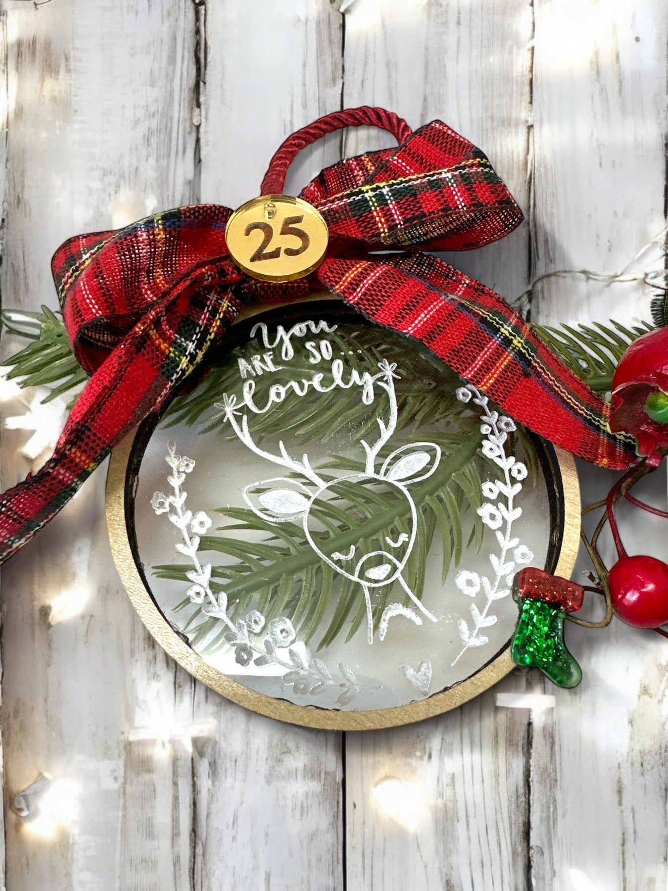 Κρεμαστά ξύλινα γούρια Wishes σε 3 σχέδια - So Cute by Dimi