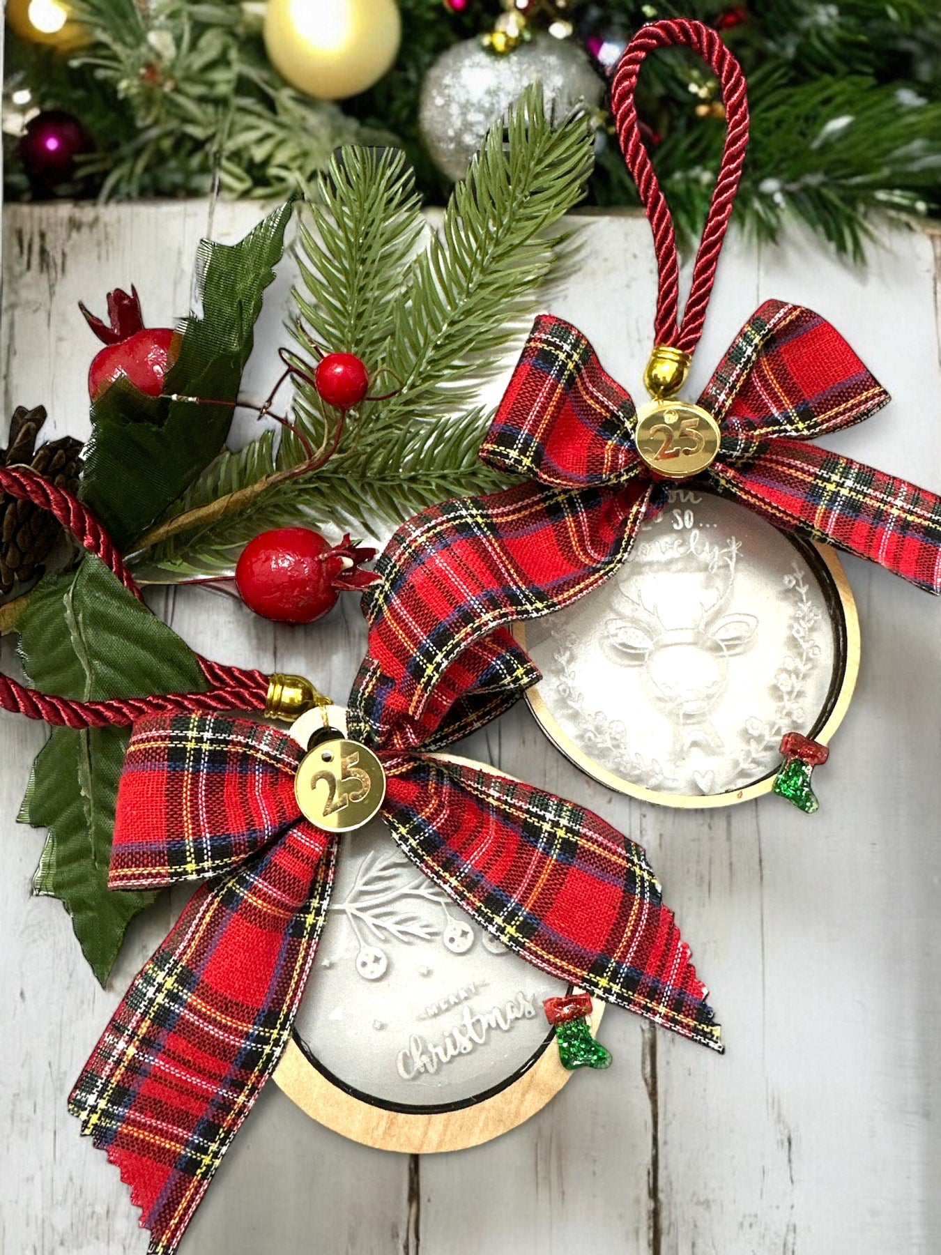 Κρεμαστά ξύλινα γούρια Wishes σε 3 σχέδια - So Cute by Dimi