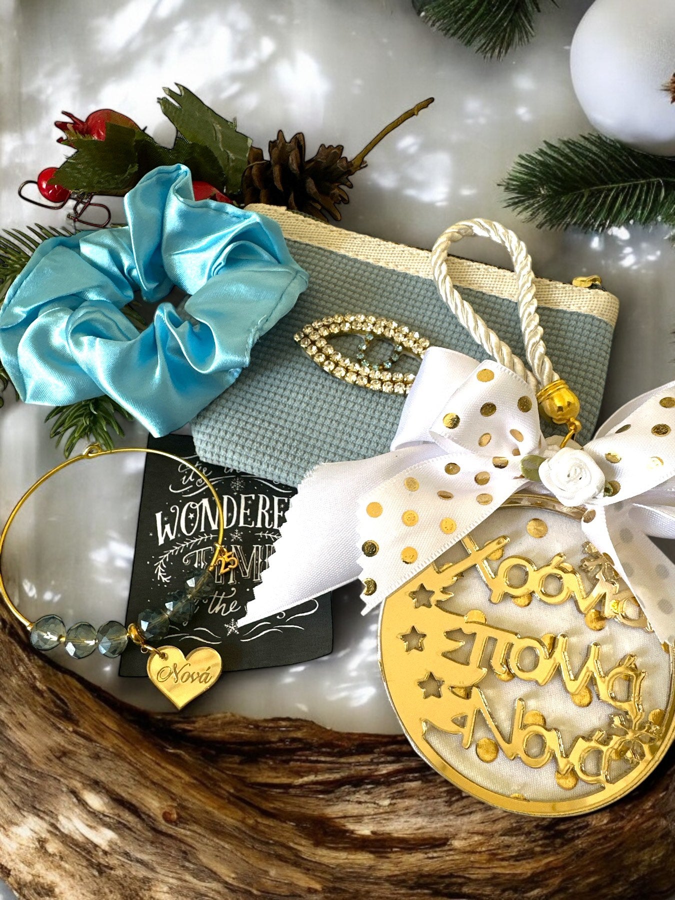 Κρεμαστό γούρι Χρόνια πολλά Nονά - So Cute by Dimi