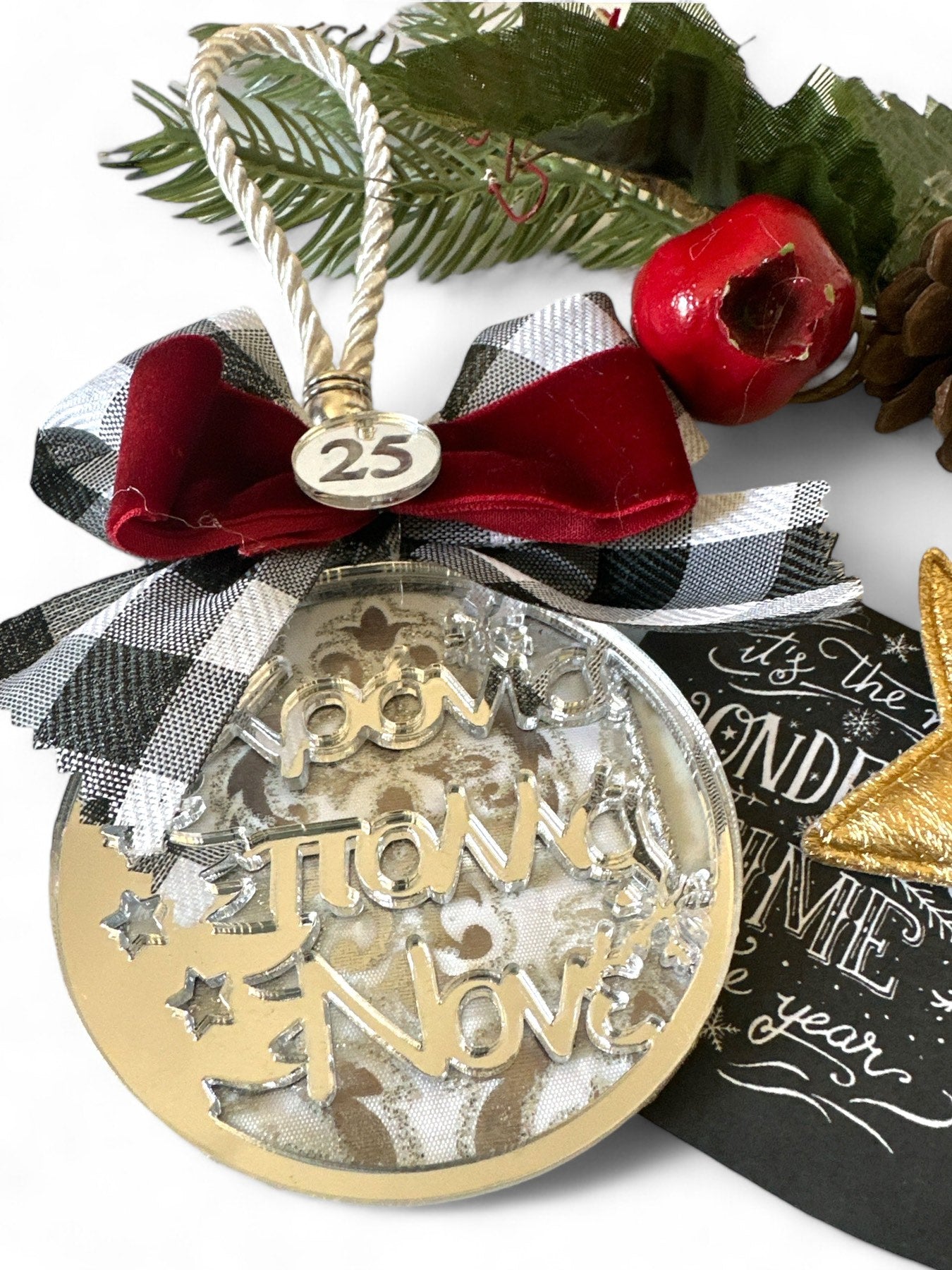 Κρεμαστό γούρι Χρόνια πολλά Νονέ - So Cute by Dimi