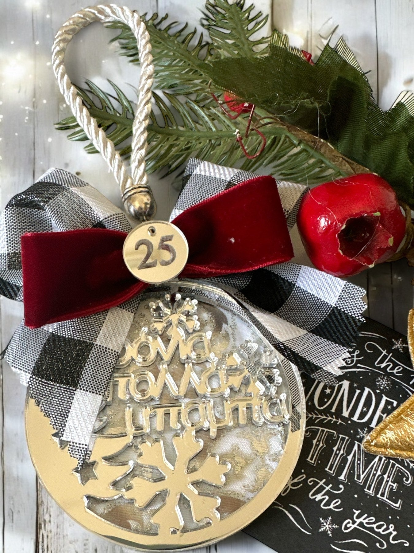 Κρεμαστό γούρι Χρόνια πολλά Μπαμπά - So Cute by Dimi