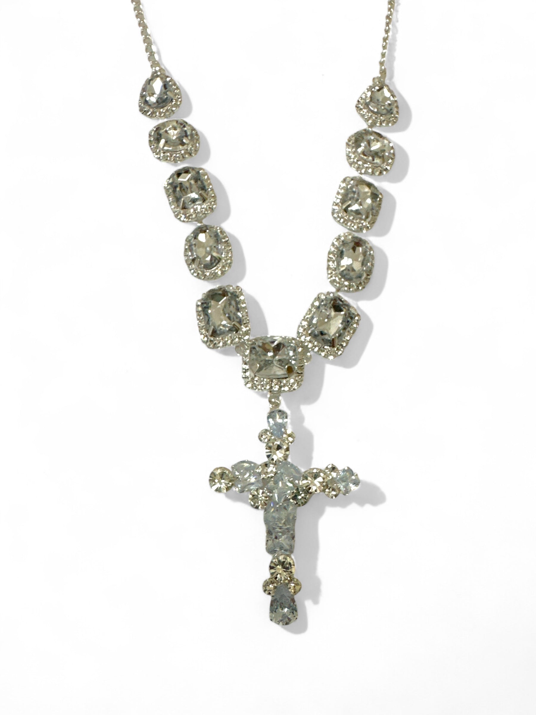 CRYSTAL CROSS NECKLACE - So Cute by Dimi