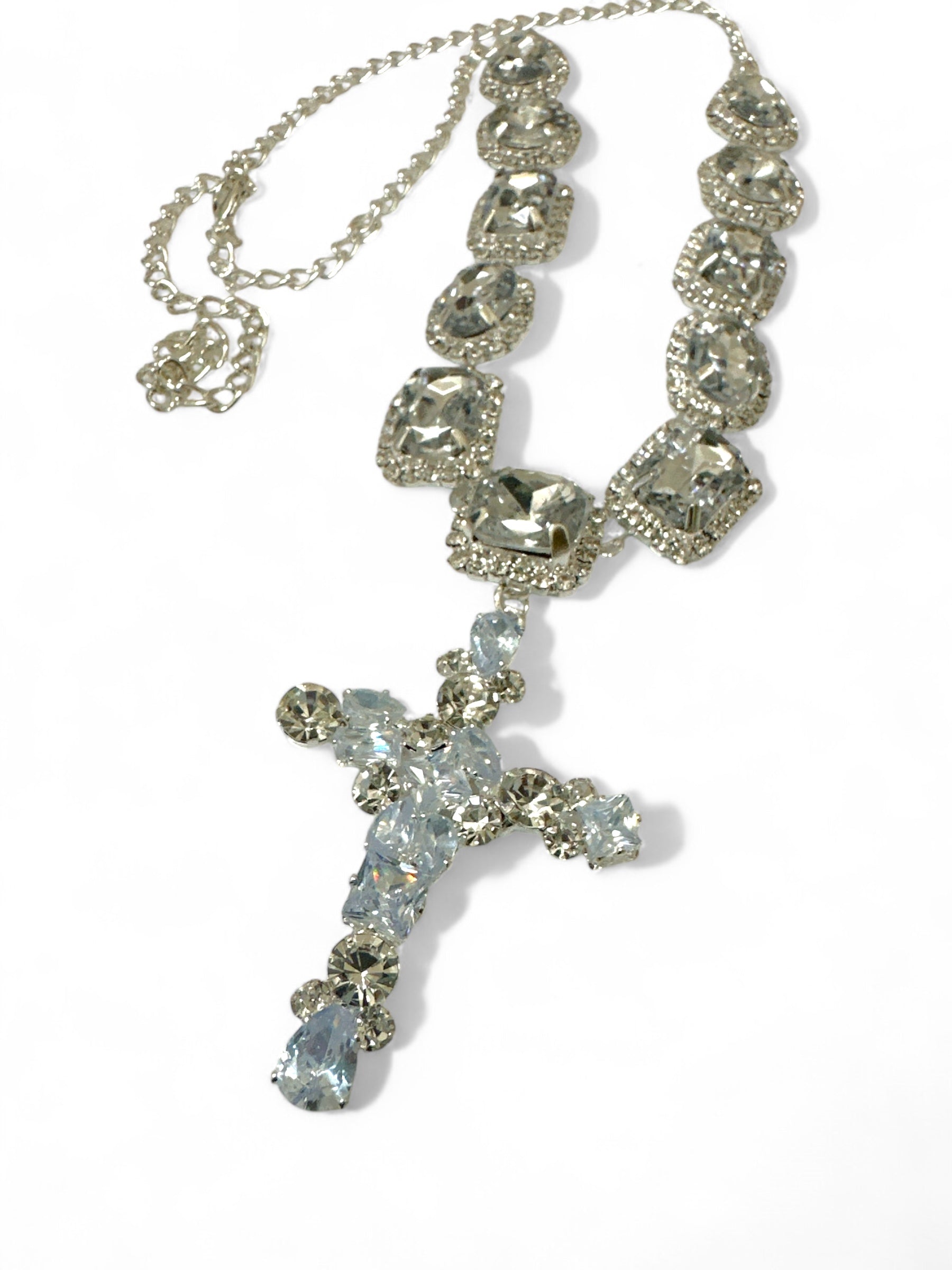 CRYSTAL CROSS NECKLACE - So Cute by Dimi
