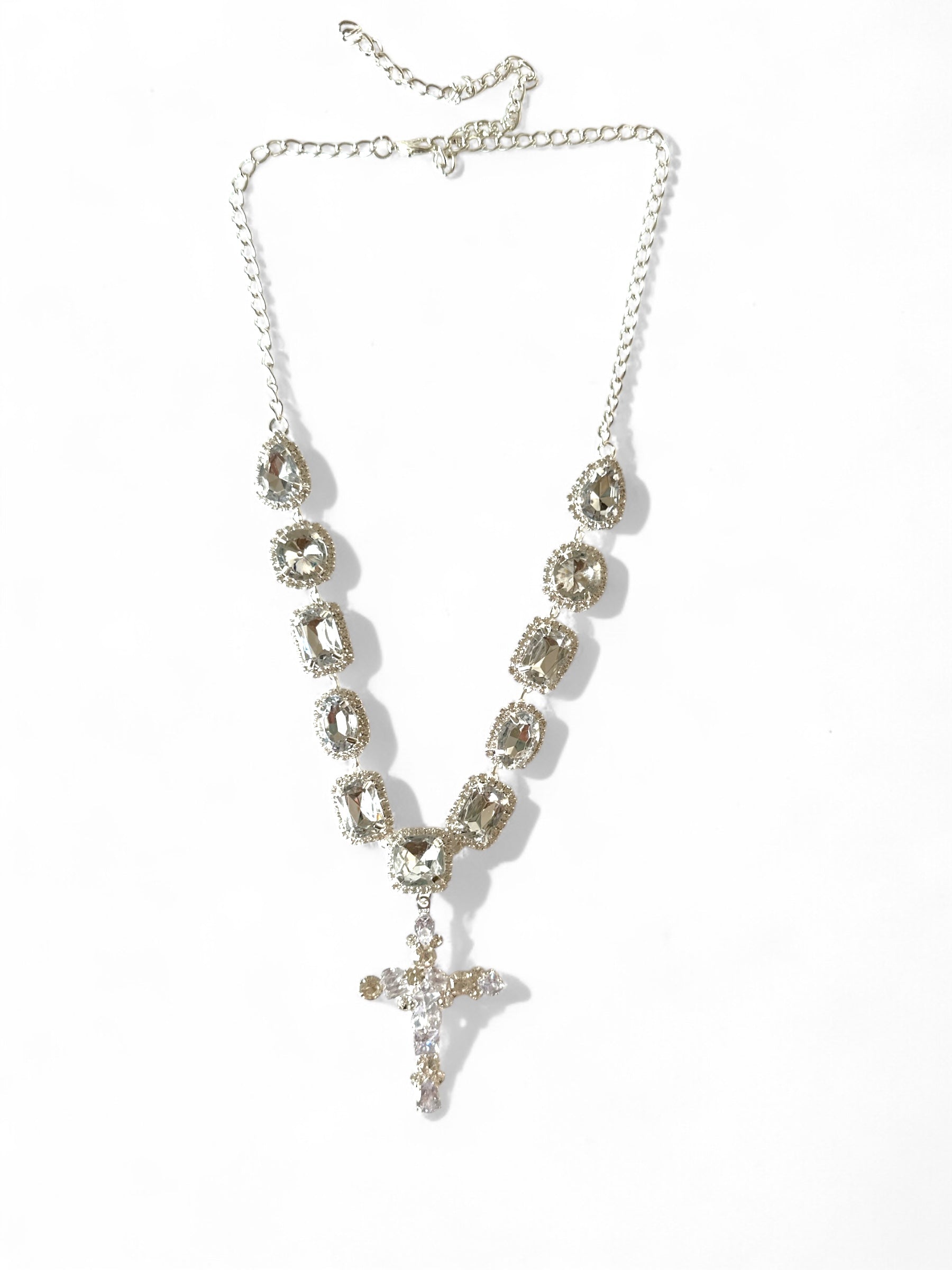 CRYSTAL CROSS NECKLACE - So Cute by Dimi