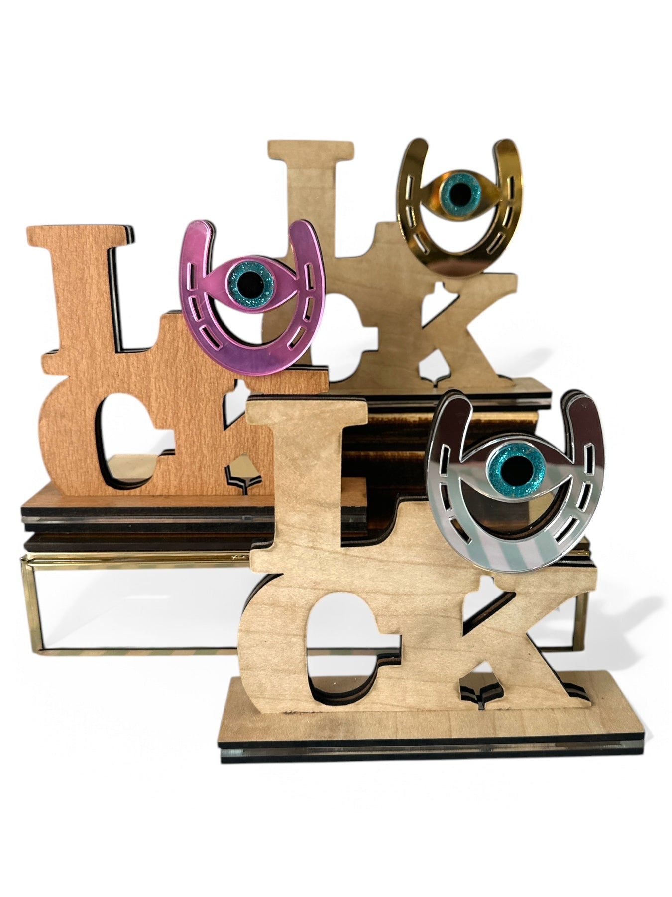 Γούρι επιτραπέζιο Luck με πέταλο - So Cute by Dimi