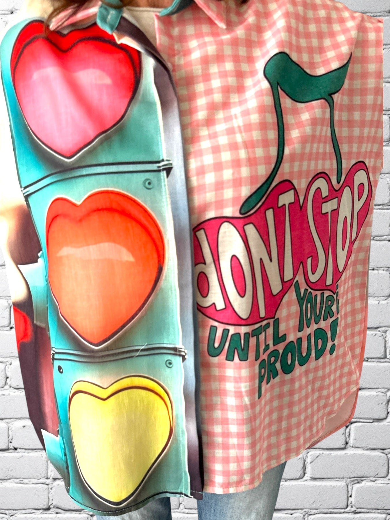 CANDY POP OVERSIZED SHIRT - So Cute by Dimi