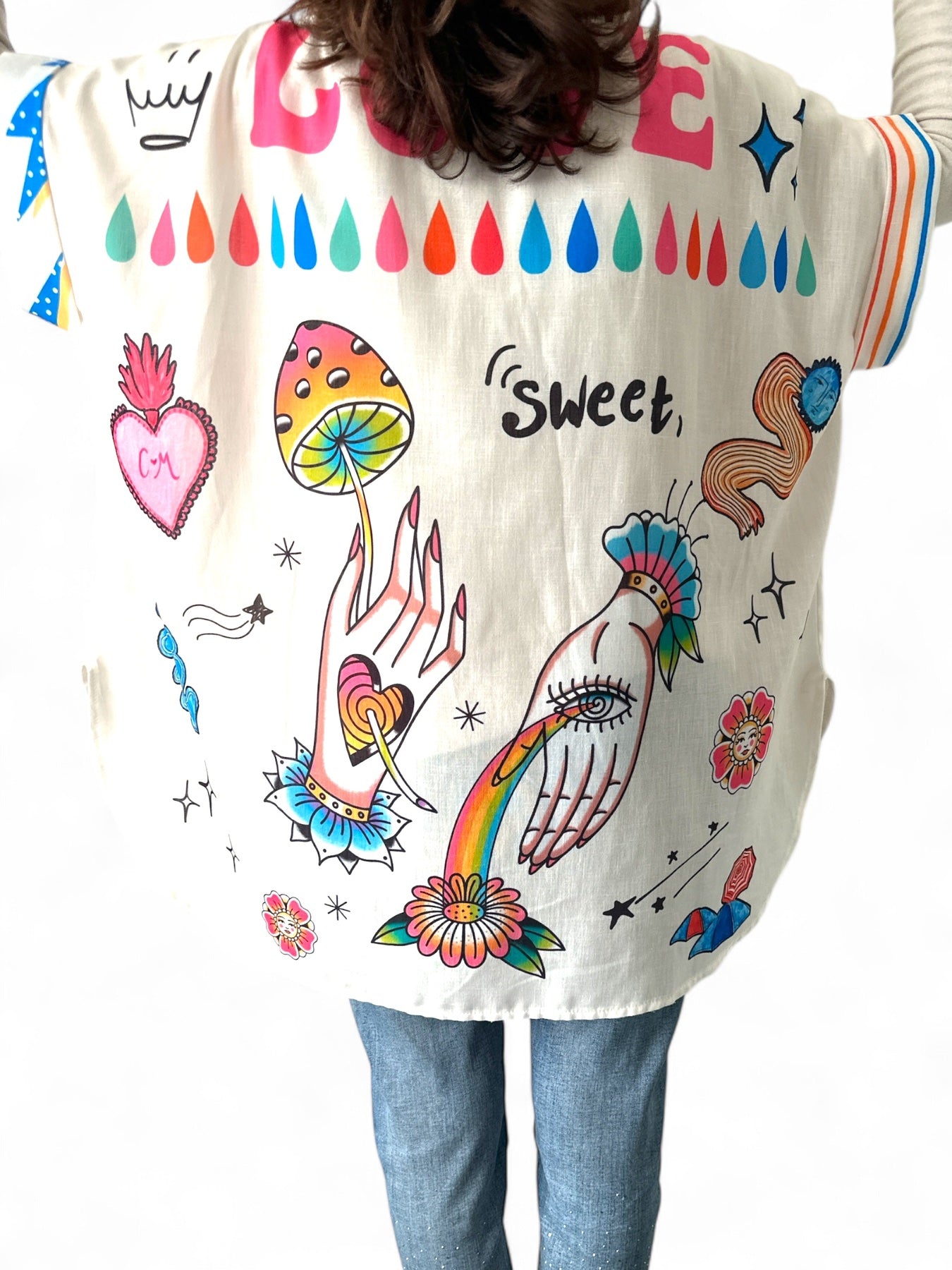 HEARTBEAT OVERSIZED SHIRT - So Cute by Dimi