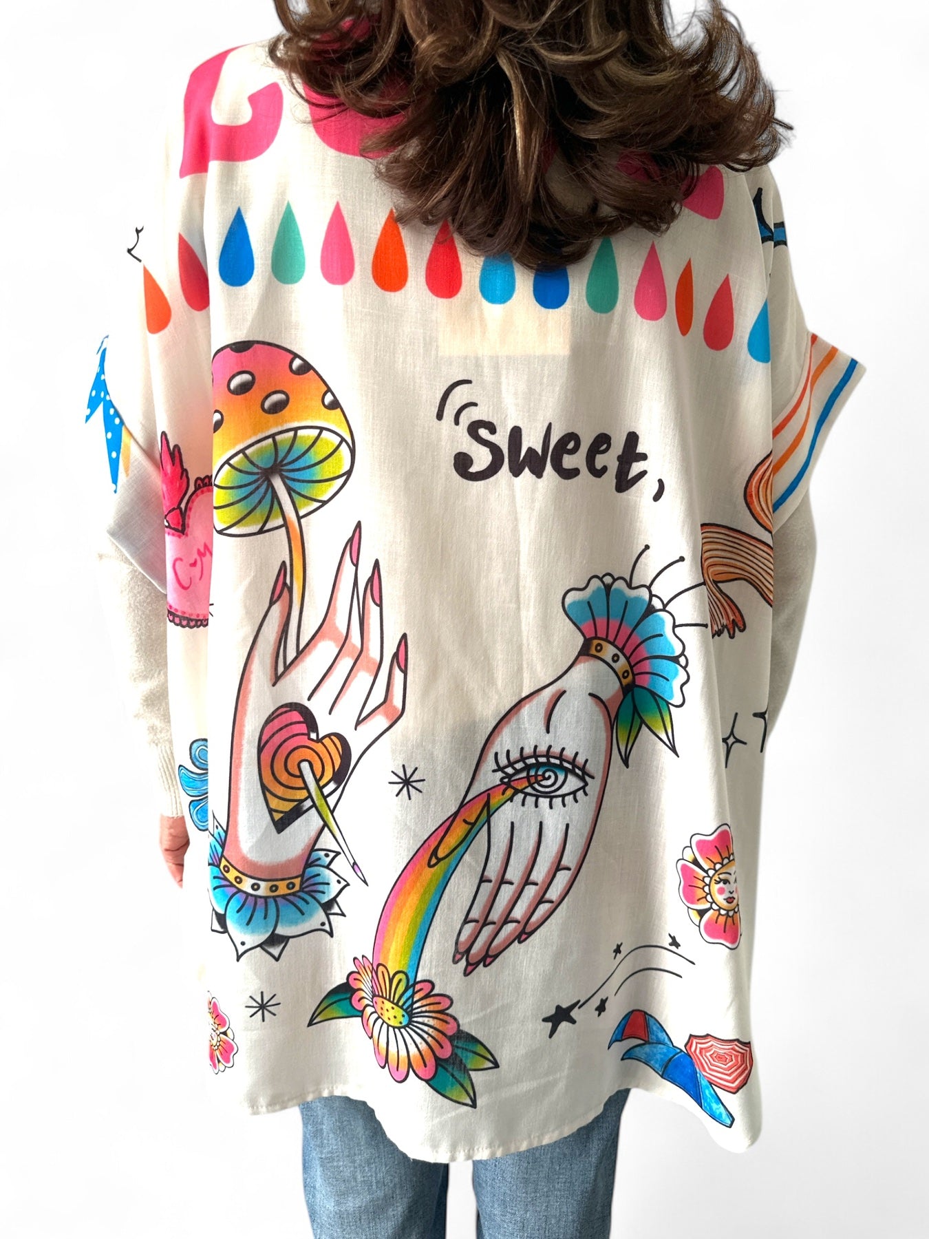 HEARTBEAT OVERSIZED SHIRT - So Cute by Dimi