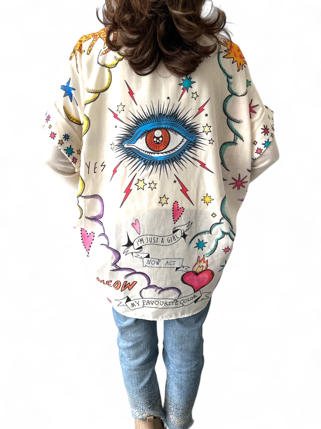 MYSTIC DREAMS OVERSIZED SHIRT - So Cute by Dimi