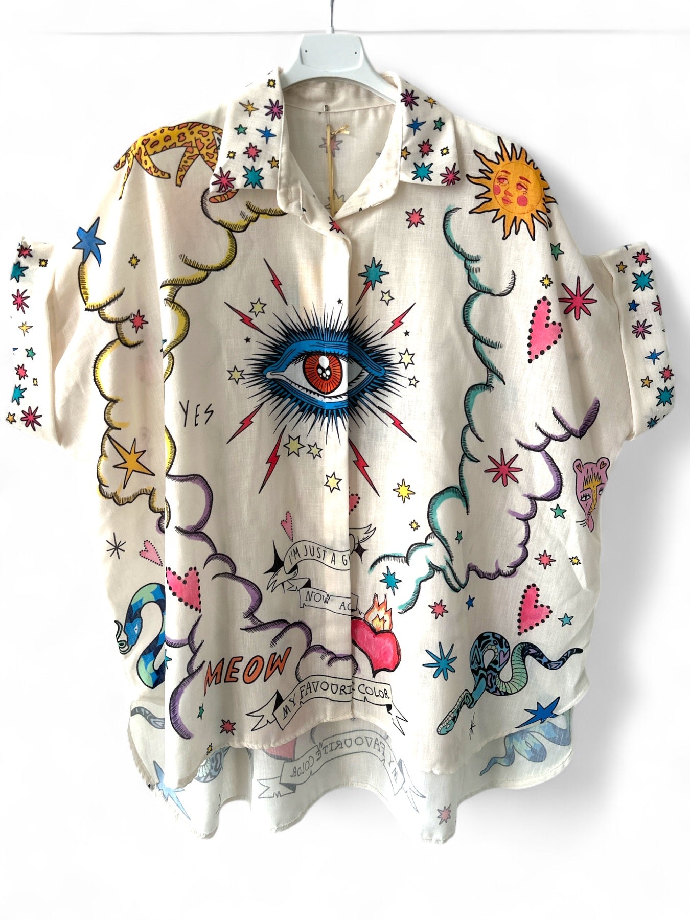 MYSTIC DREAMS OVERSIZED SHIRT - So Cute by Dimi