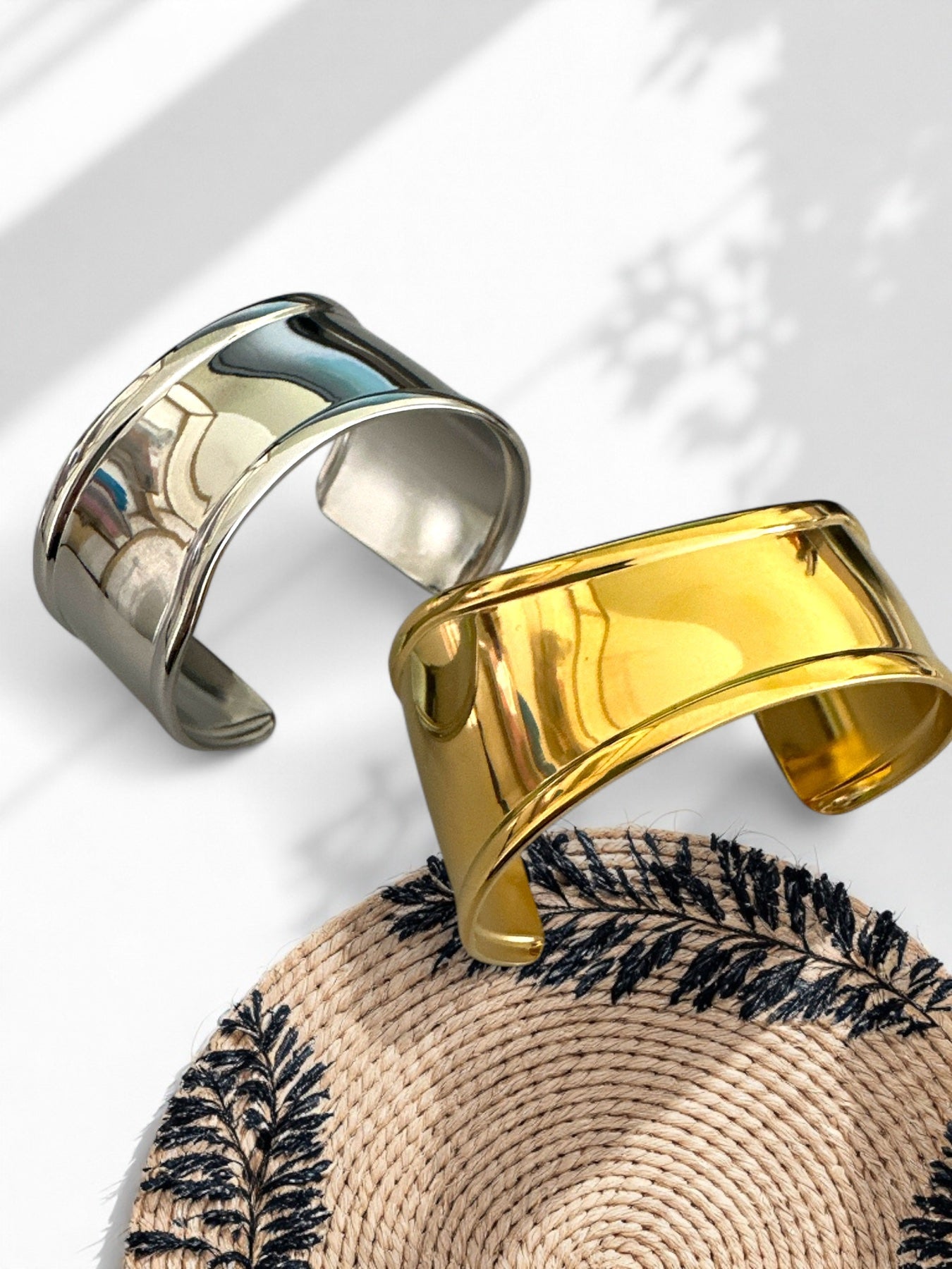 FLOW BANGLE - Ατσάλινο βραχιόλι - So Cute by Dimi