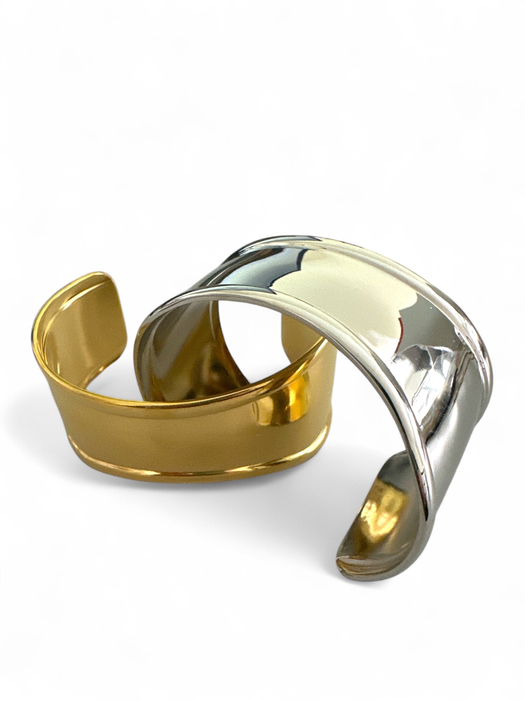 FLOW BANGLE - Ατσάλινο βραχιόλι - So Cute by Dimi