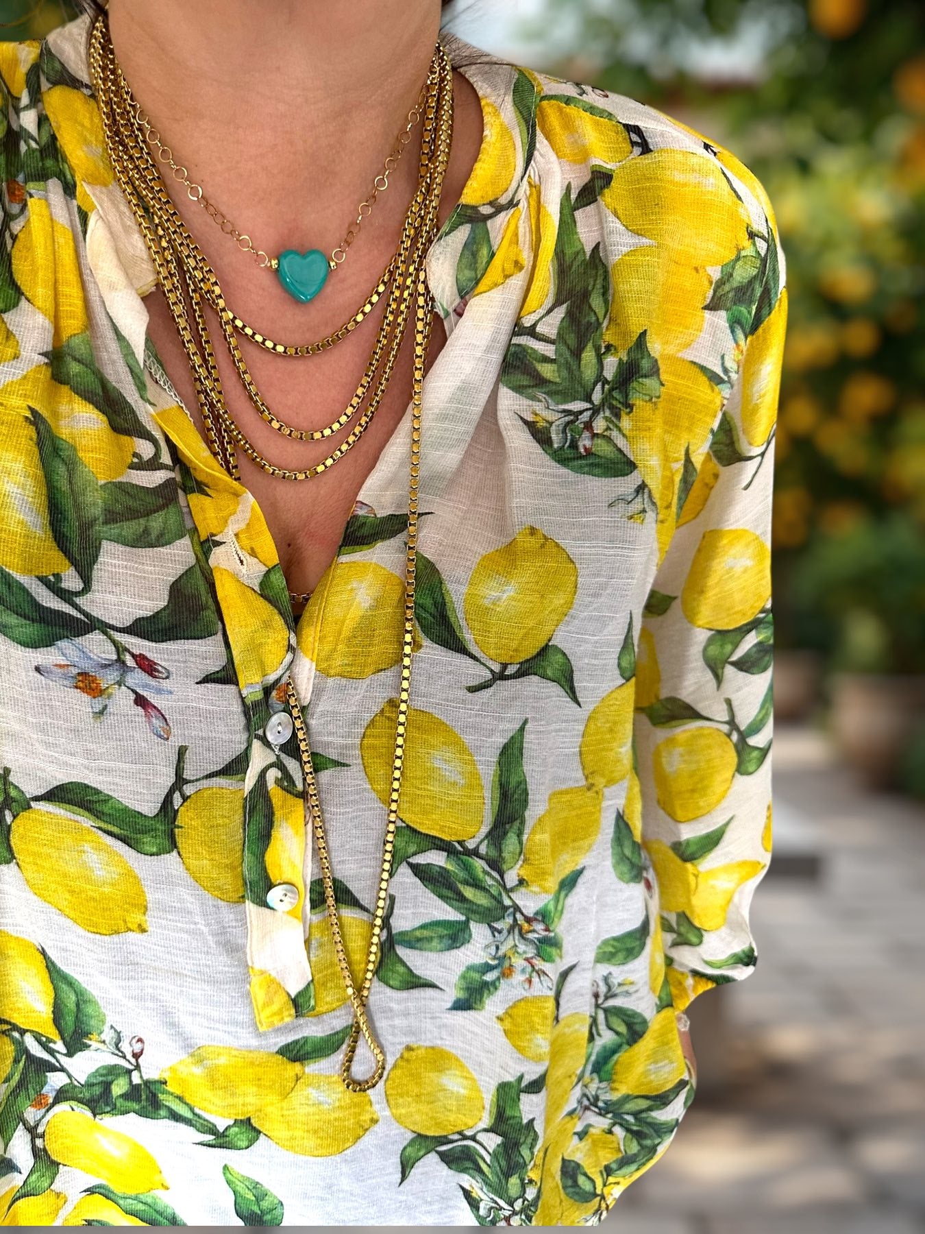 “Golden Trio” – Layered Χρυσό Κολιέ 3 Επίπεδα - So Cute by Dimi