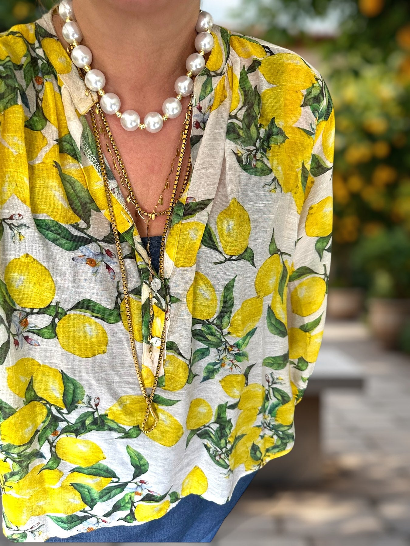 Golden Flow – Μακριά Χρυσή Ατσάλινη Αλυσίδα - So Cute by Dimi