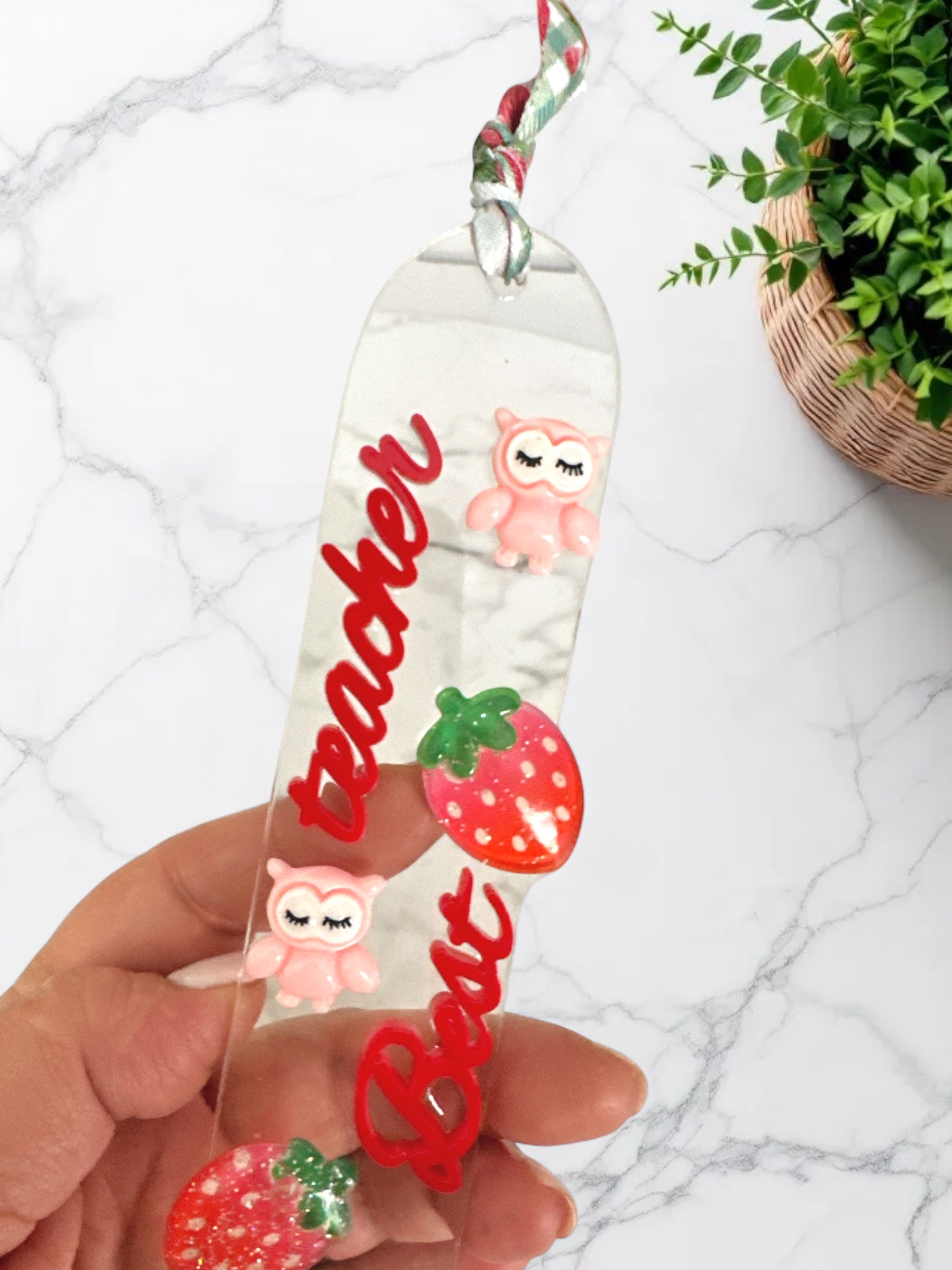 🍓 Best Teacher – Φράουλα & Κουκουβάγια - So Cute by Dimi