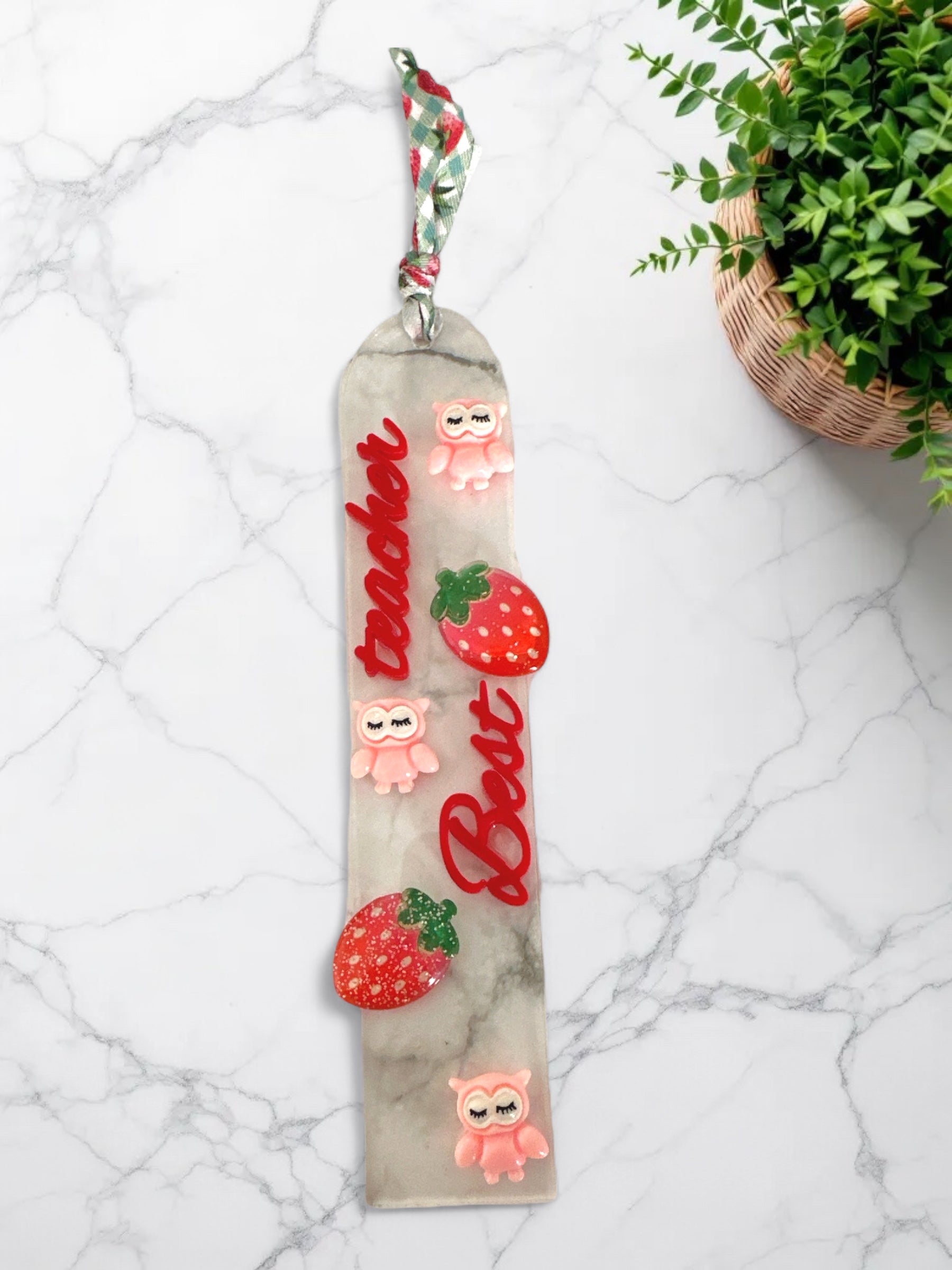 🍓 Best Teacher – Φράουλα & Κουκουβάγια - So Cute by Dimi