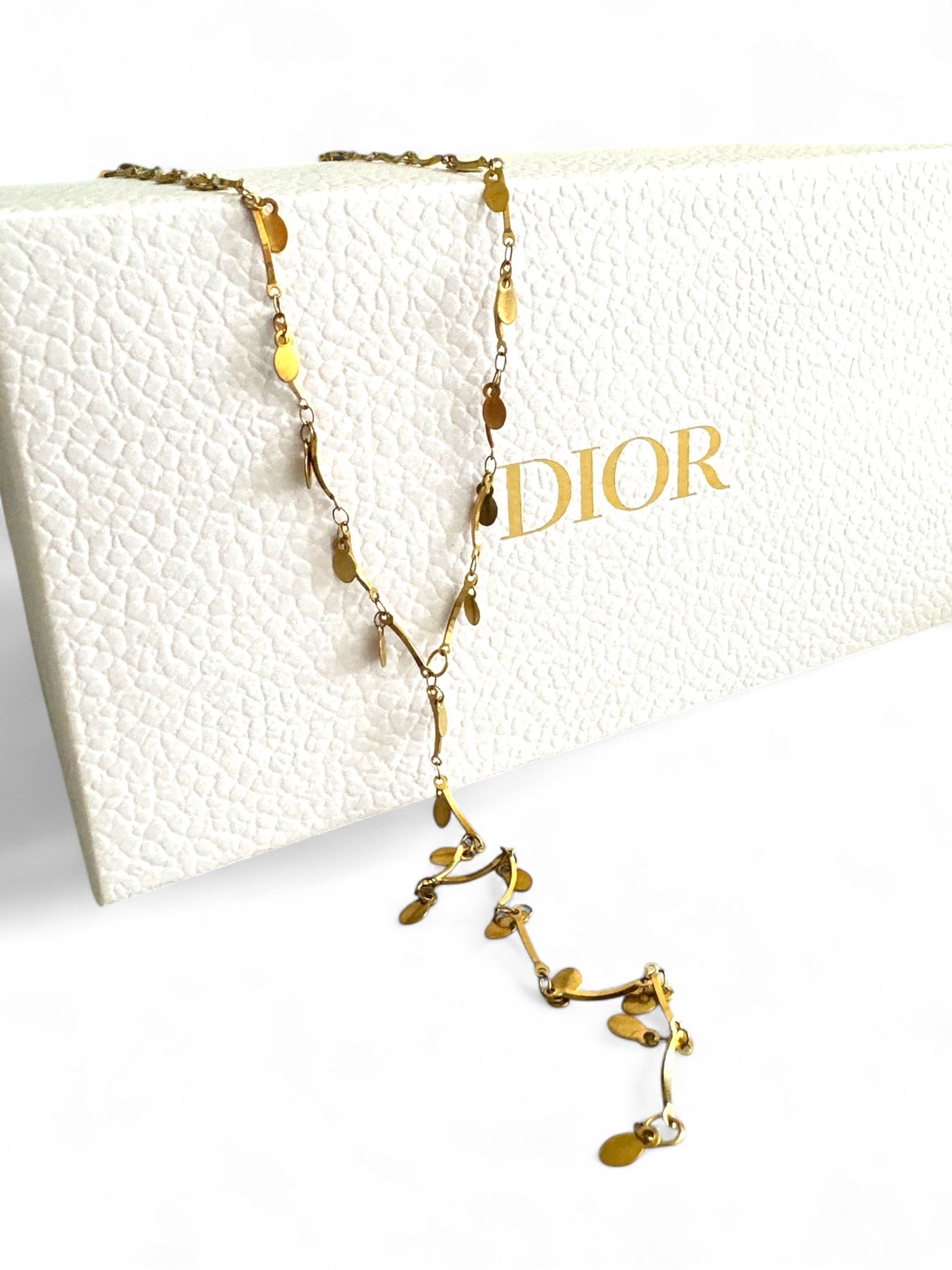 🔸 Κολιέ “Fleur d’Or” – Y-Drop Ατσάλινο με Κρεμαστά Φλουράκια - So Cute by Dimi