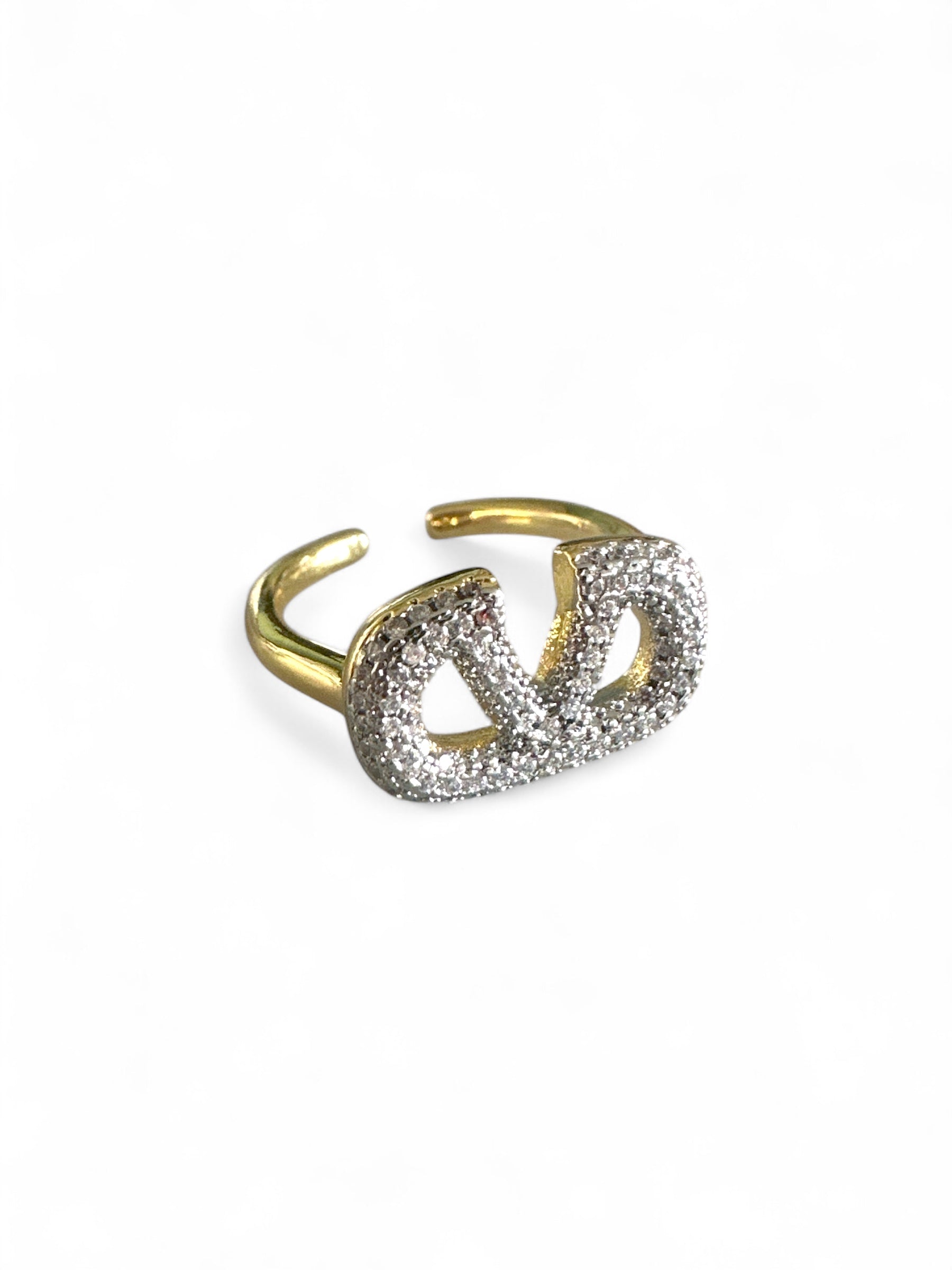 Zircon Logo Power Ring - So Cute by Dimi