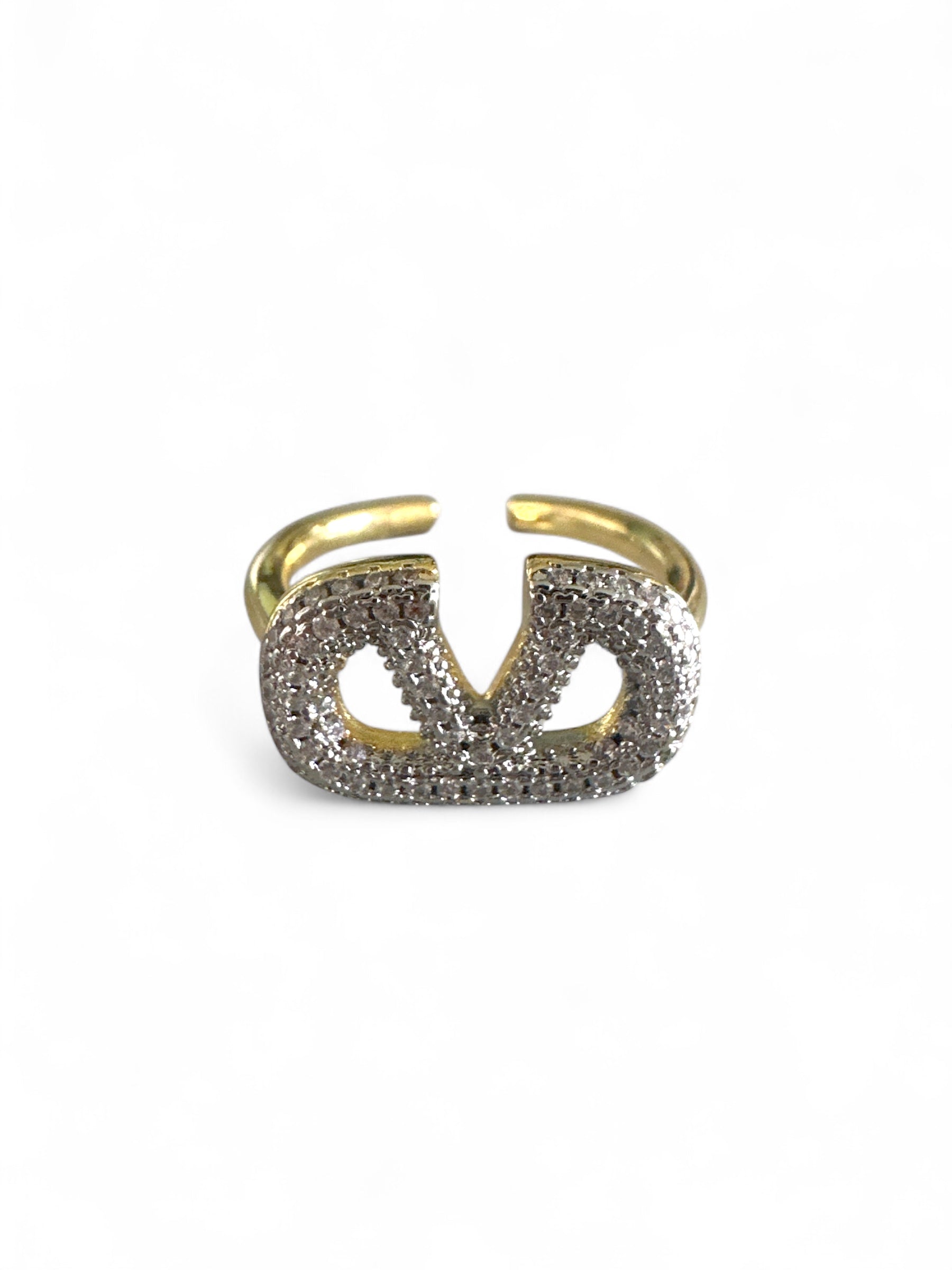 Zircon Logo Power Ring - So Cute by Dimi
