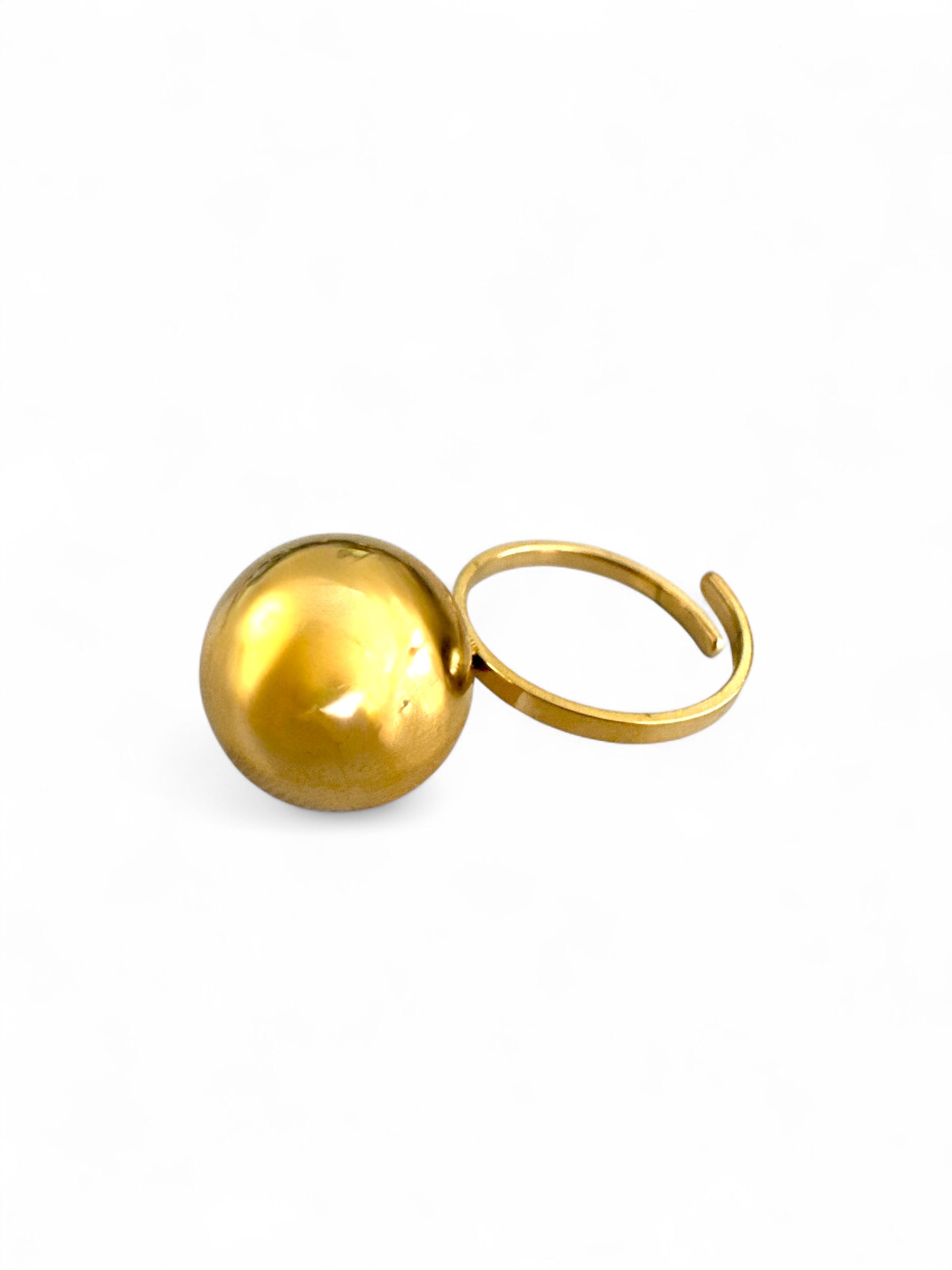 Bullet Dome Ring – Gold / Silver Stainless - So Cute by Dimi