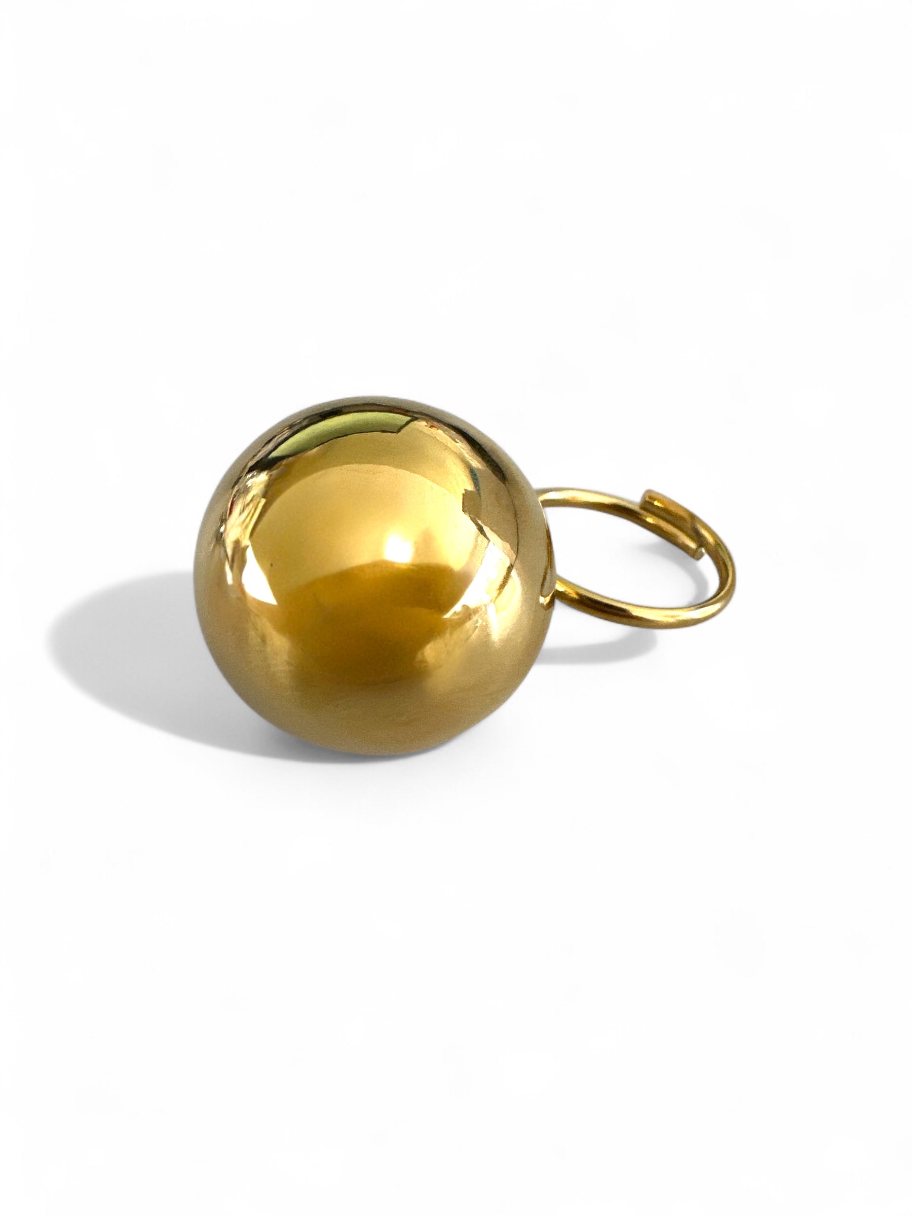 Maxi Bullet Dome Ring – Gold / Silver Stainless - So Cute by Dimi