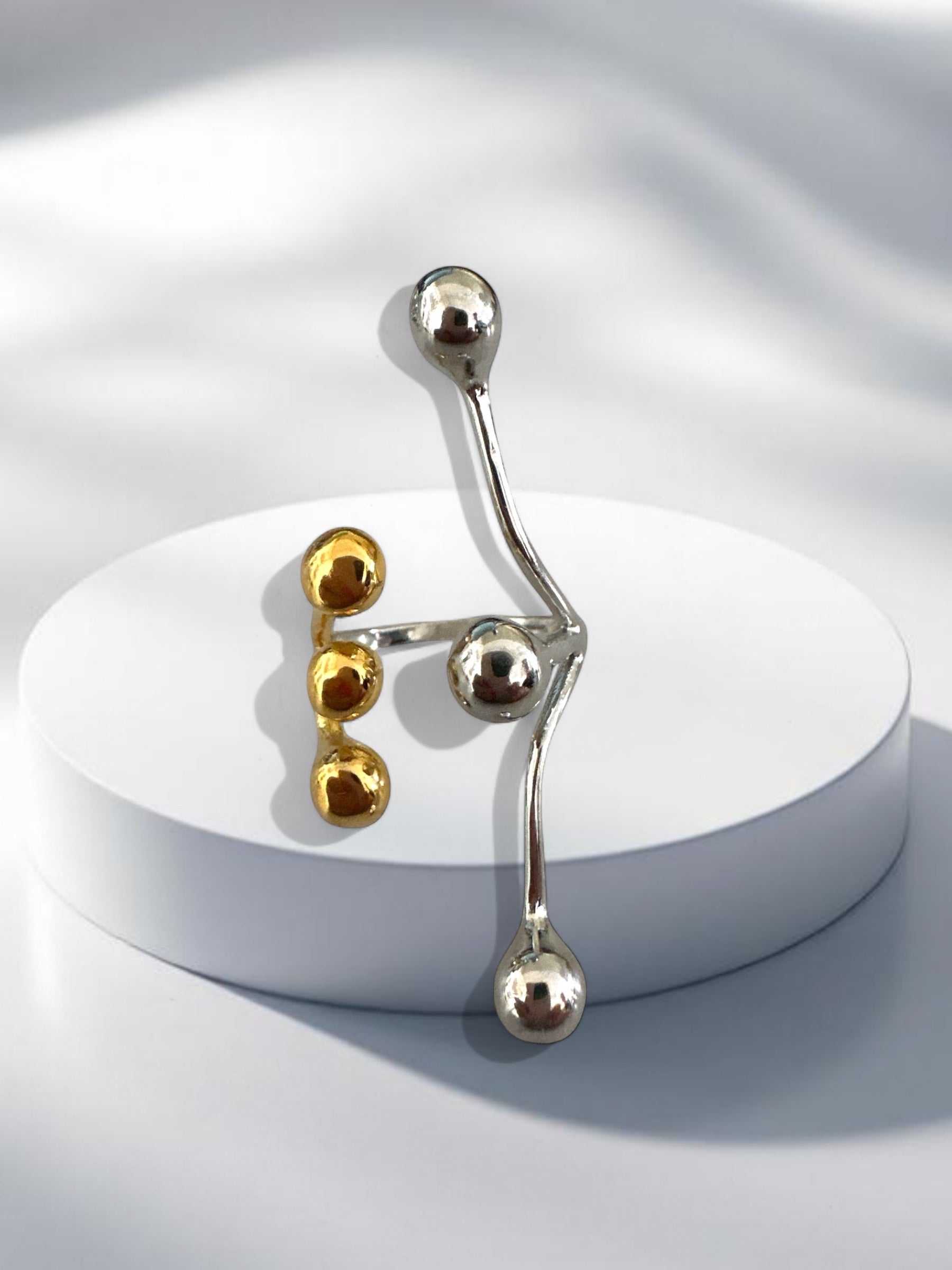 Stilo Ring – Dual Tone Stainless Steel - So Cute by Dimi