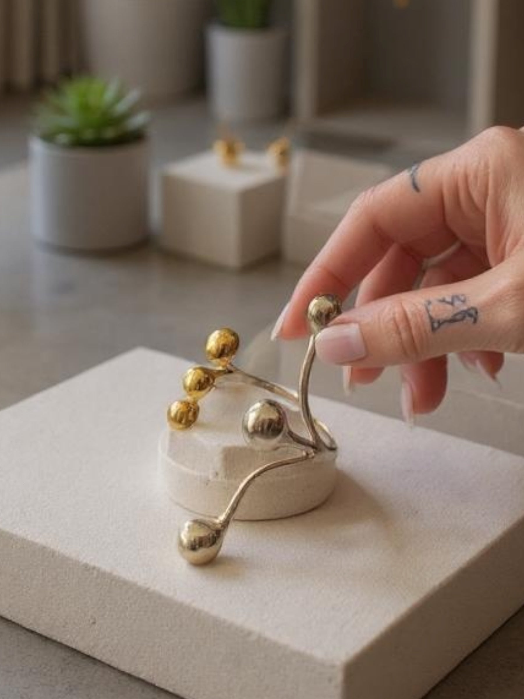 Stilo Ring – Dual Tone Stainless Steel - So Cute by Dimi