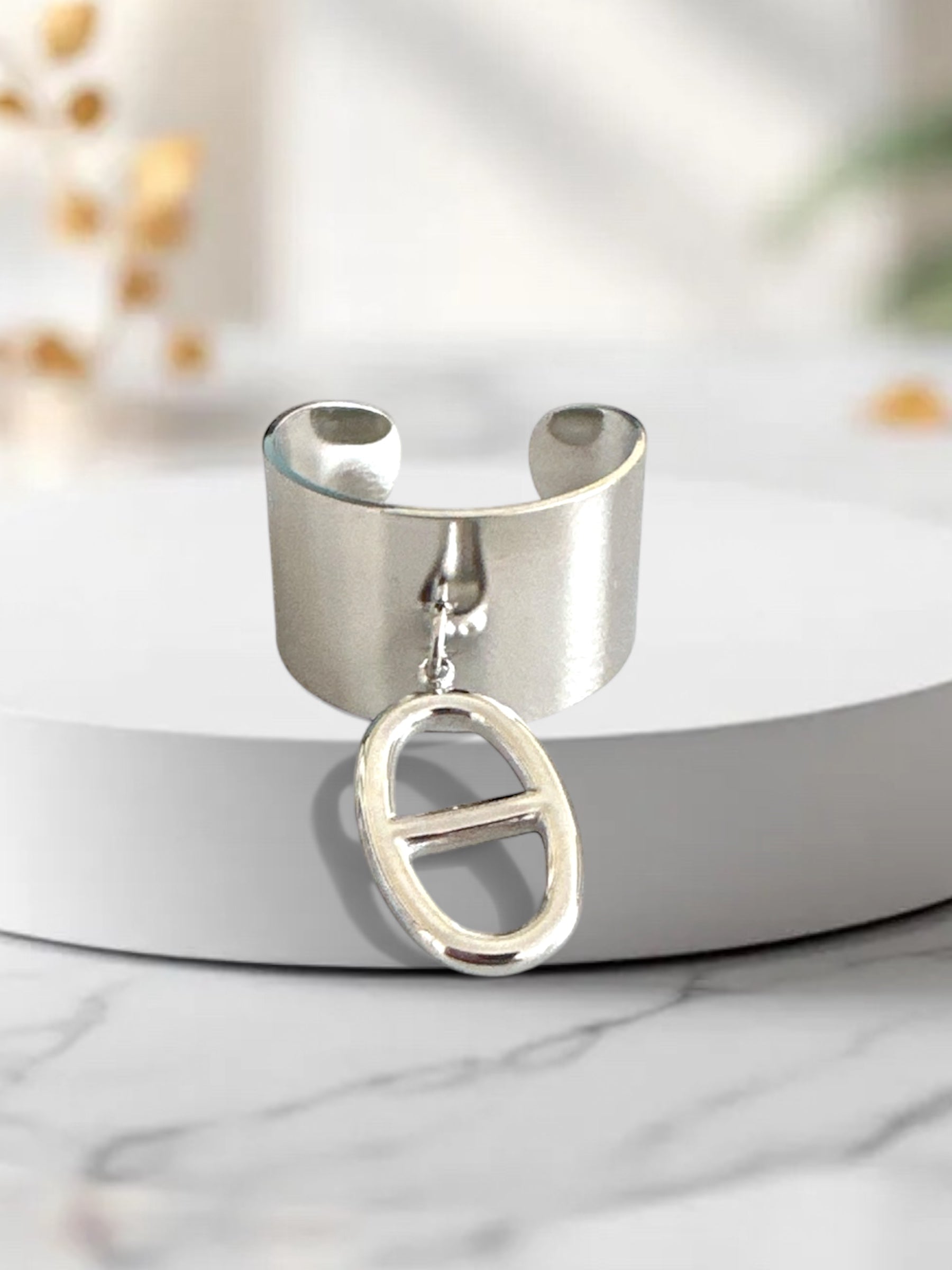 Bold Charm Ring – Gold & Silver - So Cute by Dimi
