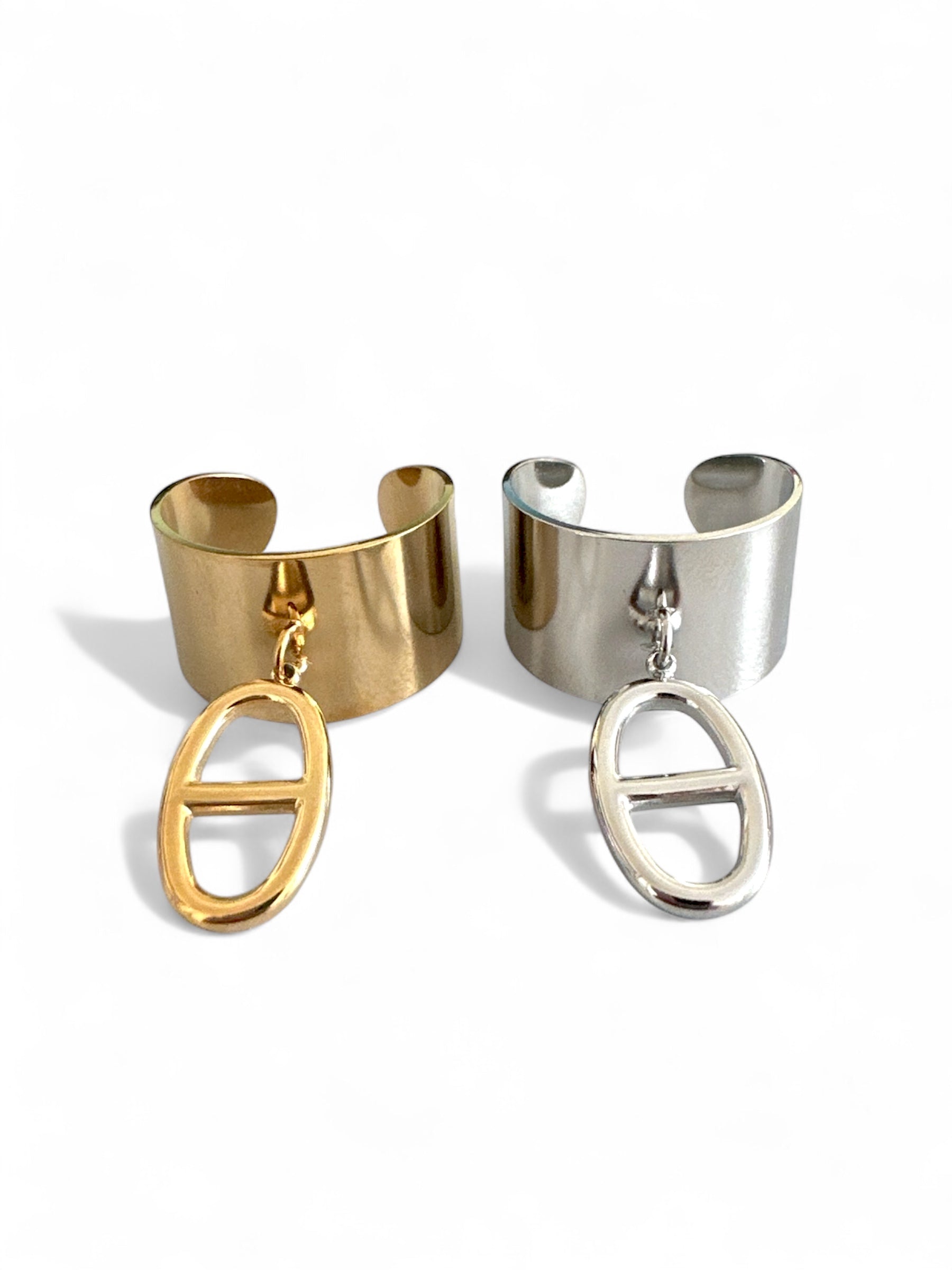 Bold Charm Ring – Gold & Silver - So Cute by Dimi