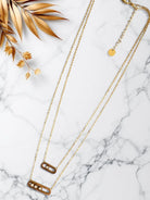 Διπλό Κολιέ Glow Line Duo - So Cute by Dimi