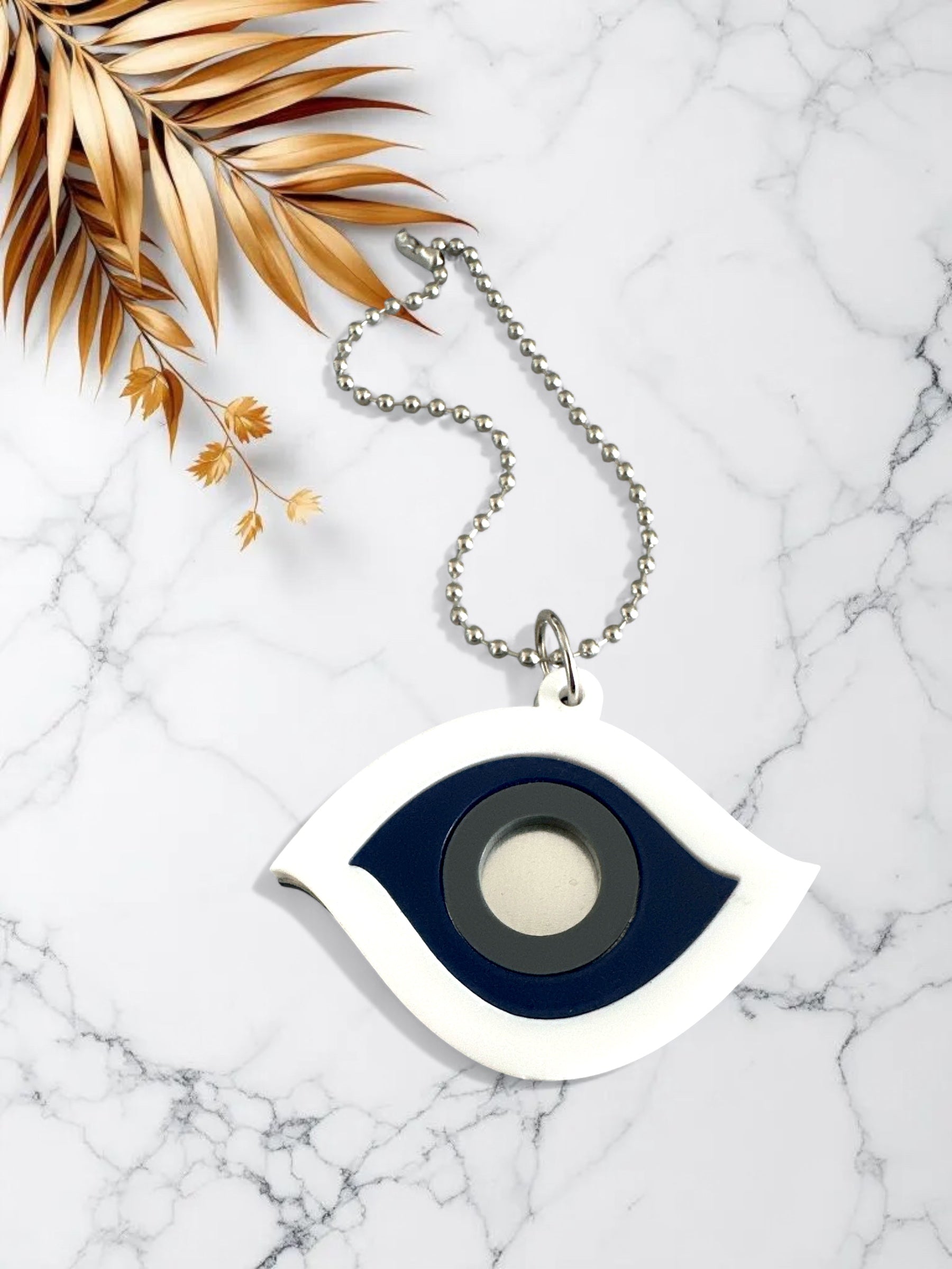 🔖 Midnight Eye – Ασημί & Navy Edition 👁️✨ - So Cute by Dimi