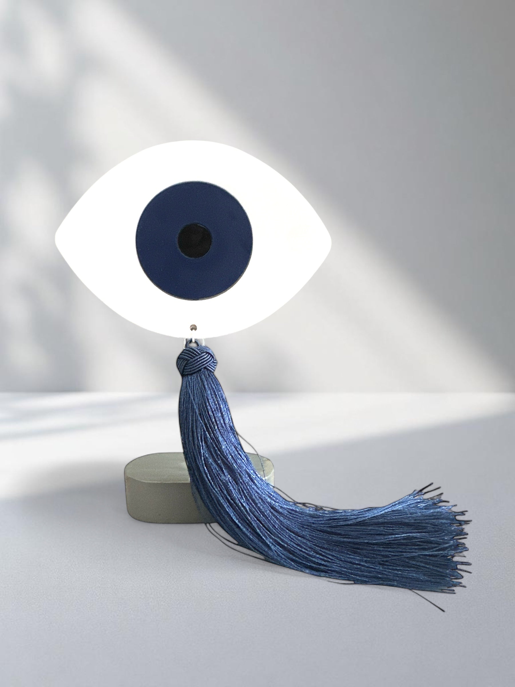 Ofthalmos – Επιτραπέζιο Γούρι Μάτι με Φούντα - So Cute by Dimi