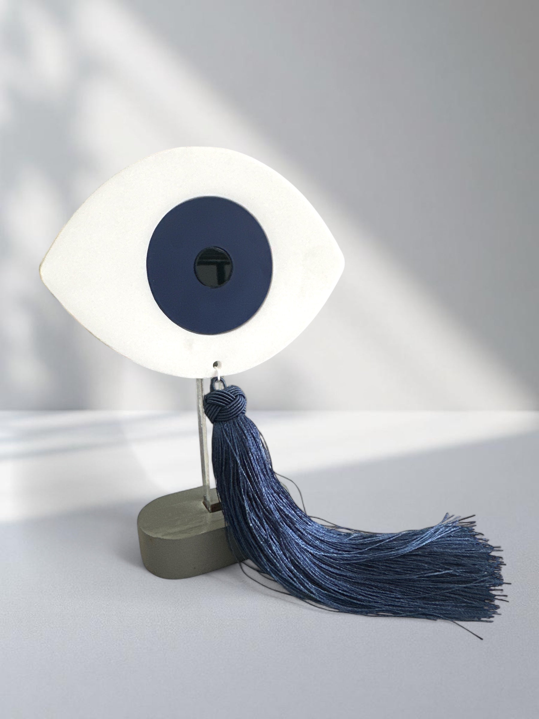 Ofthalmos – Επιτραπέζιο Γούρι Μάτι με Φούντα - So Cute by Dimi