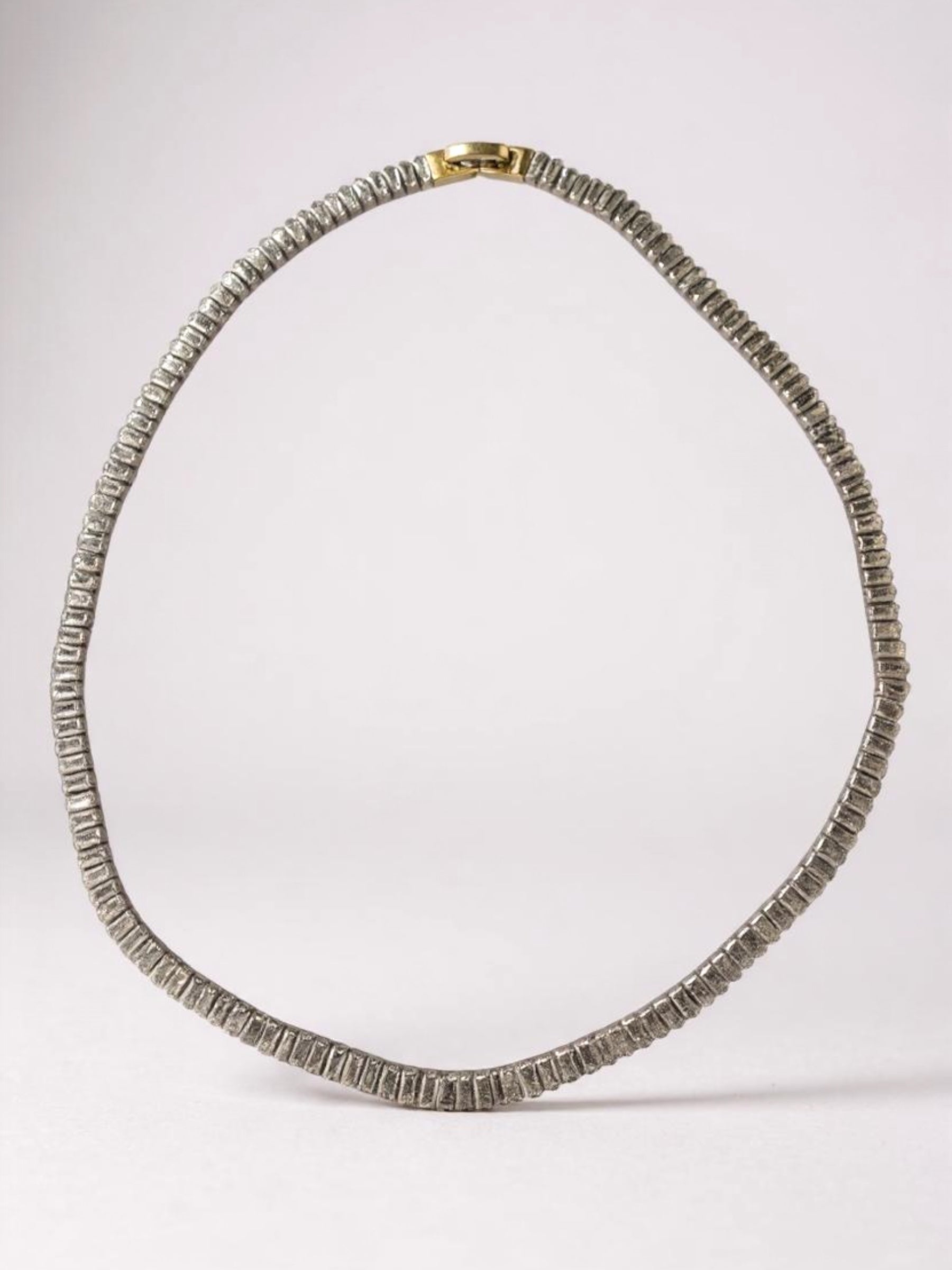 Gina – Ατσάλινο Κολιέ με Παραλληλόγραμμα Ζιργκόν - So Cute by Dimi